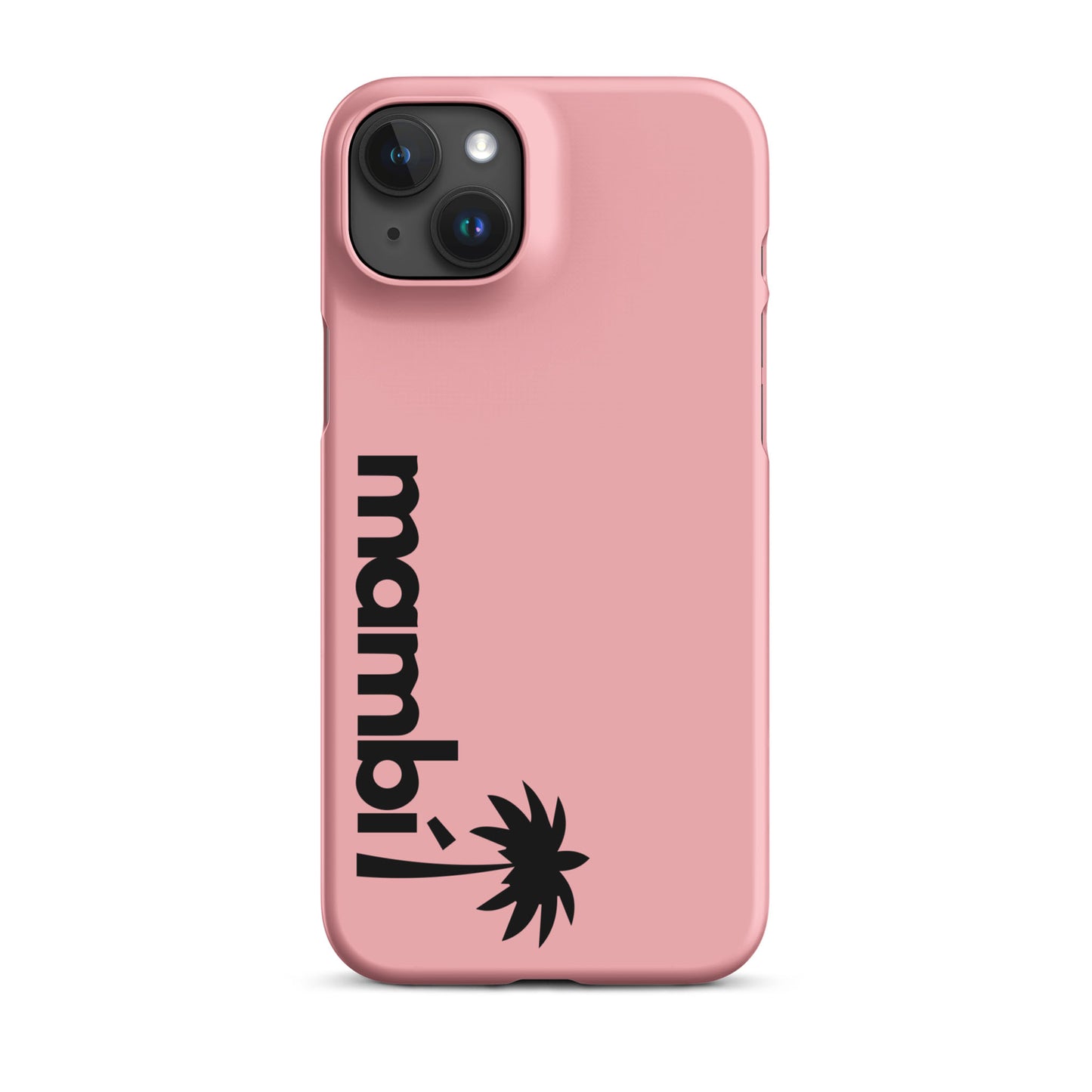 "305" Slim Case for iPhone® | Black Logo | Matte Finish