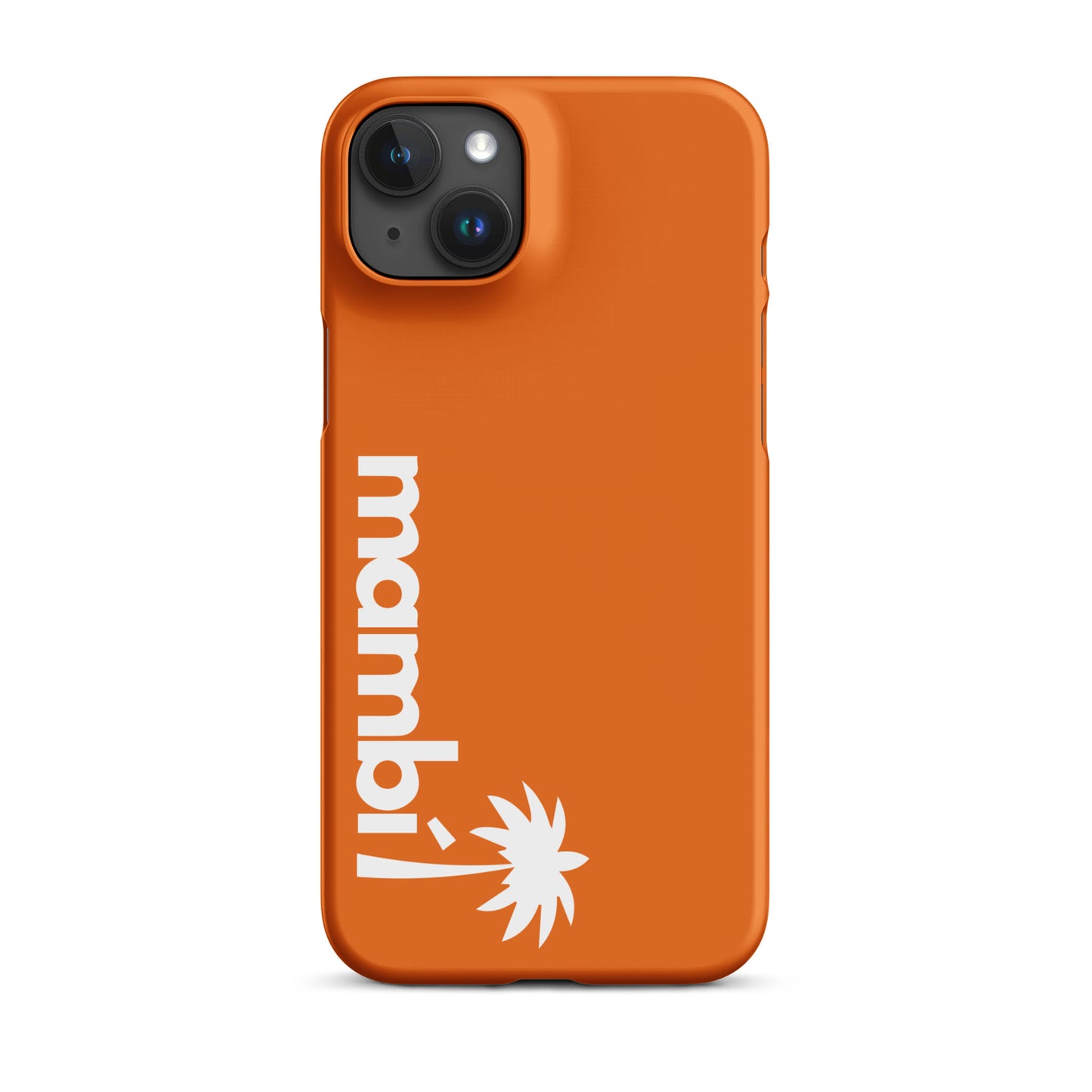 "305" Slim Case for iPhone® | White Logo | Matte Finish