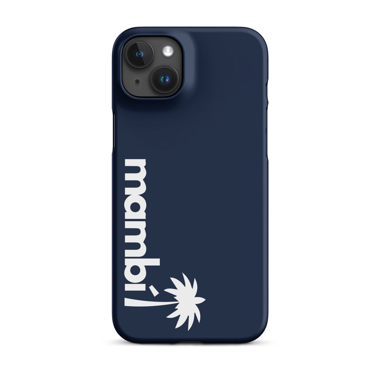 "305" Slim Case for iPhone® | White Logo | Matte Finish