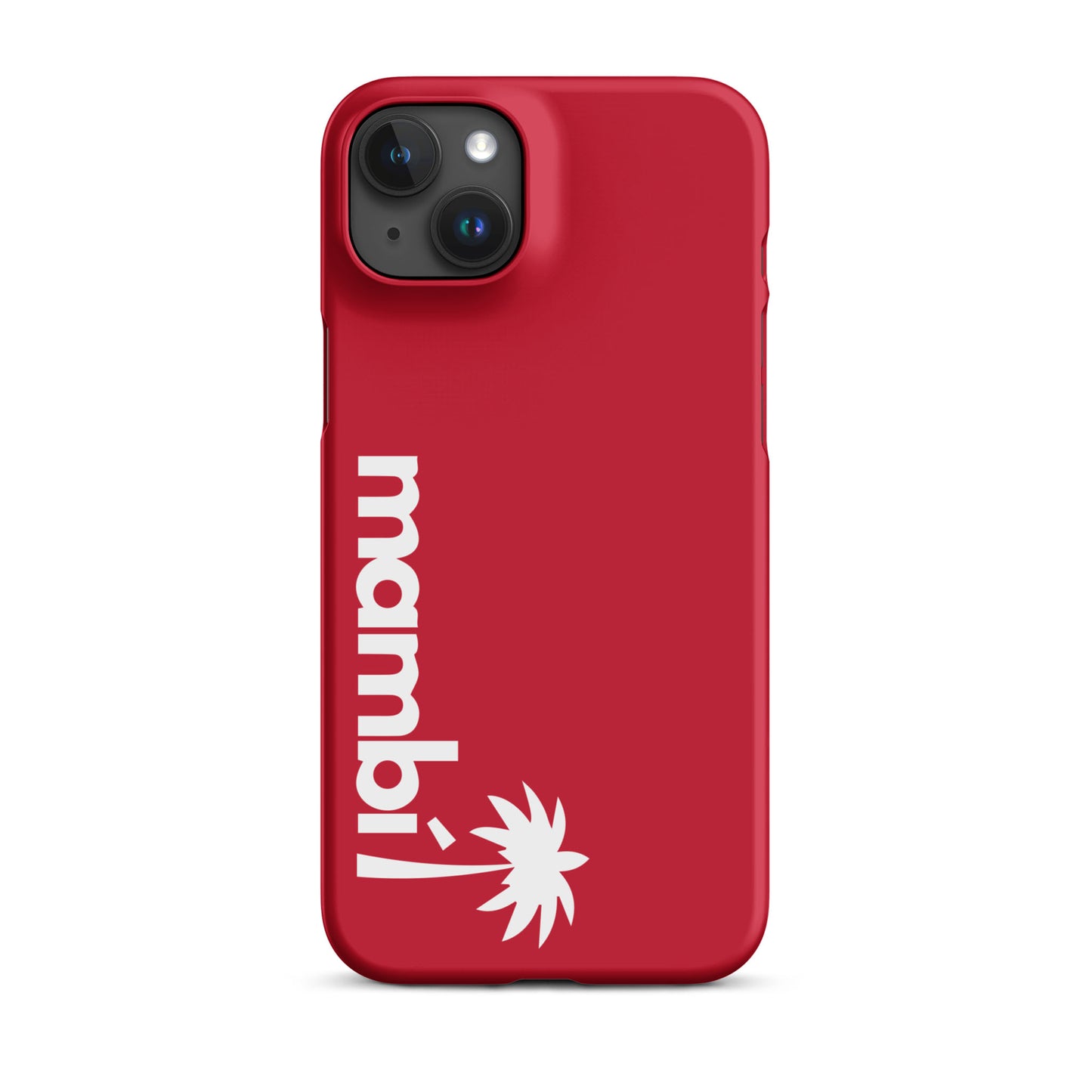 "305" Slim Case for iPhone® | White Logo | Matte Finish