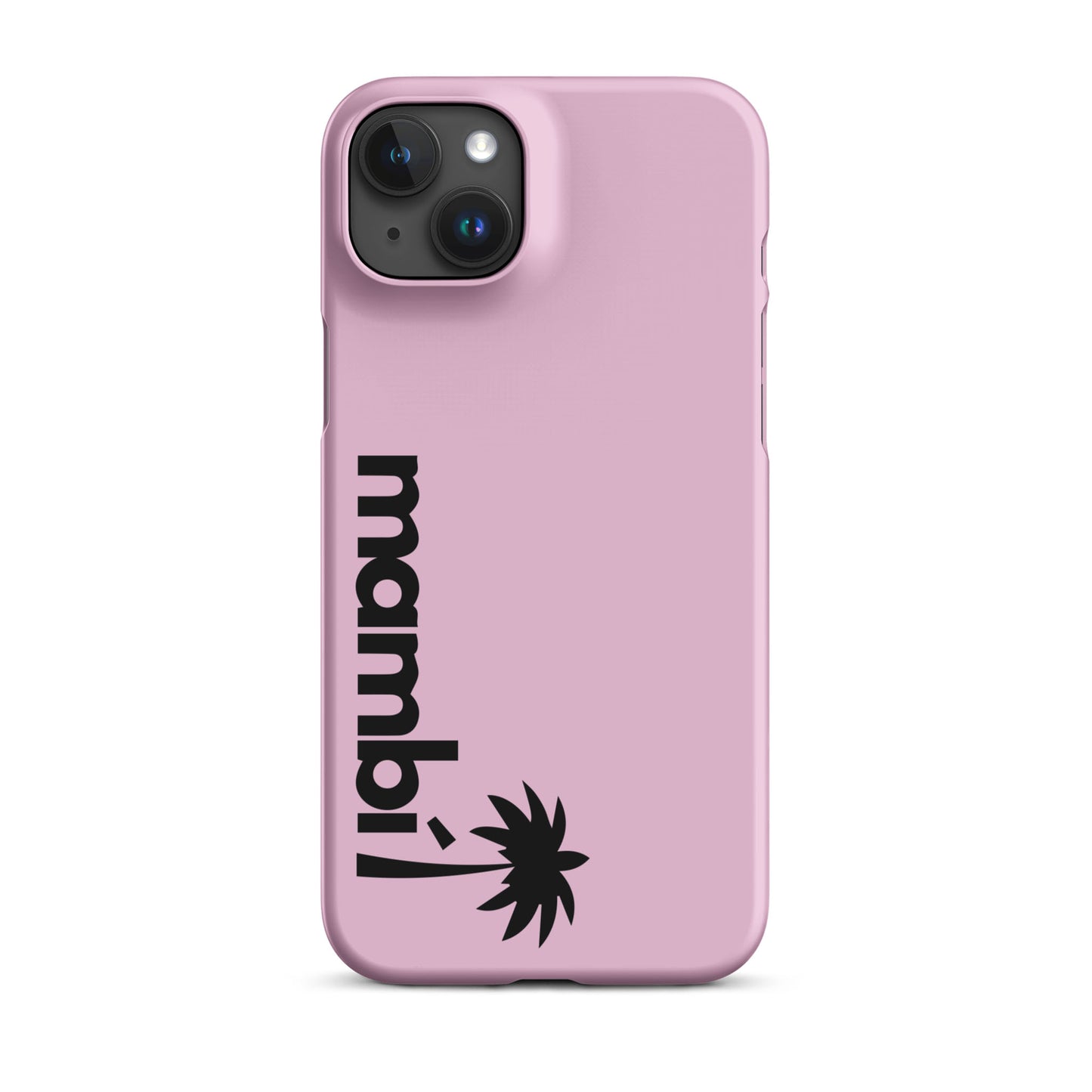 "305" Slim Case for iPhone® | Black Logo | Matte Finish