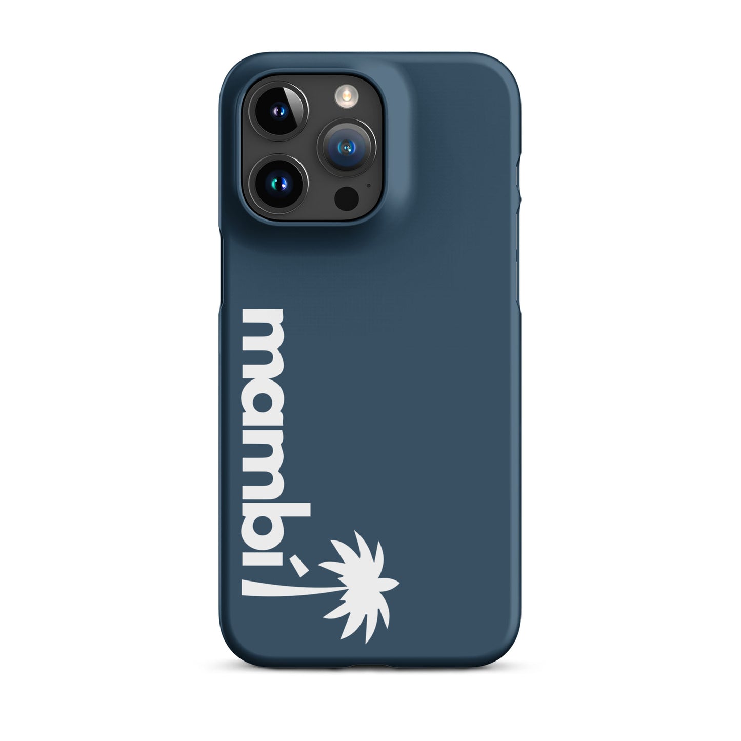 "305" Slim Case for iPhone® | White Logo | Matte Finish