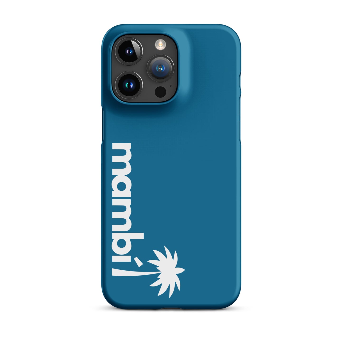 "305" Slim Case for iPhone® | White Logo | Matte Finish