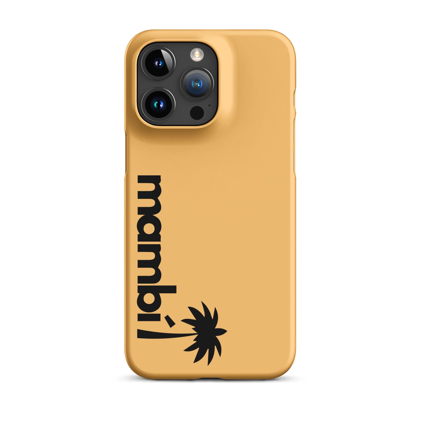 "305" Slim Case for iPhone® | Black Logo | Matte Finish
