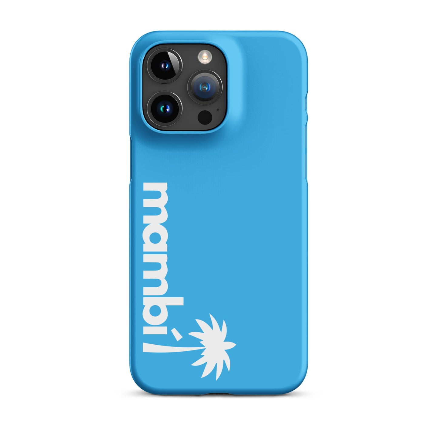 "305" Slim Case for iPhone® | White Logo | Matte Finish