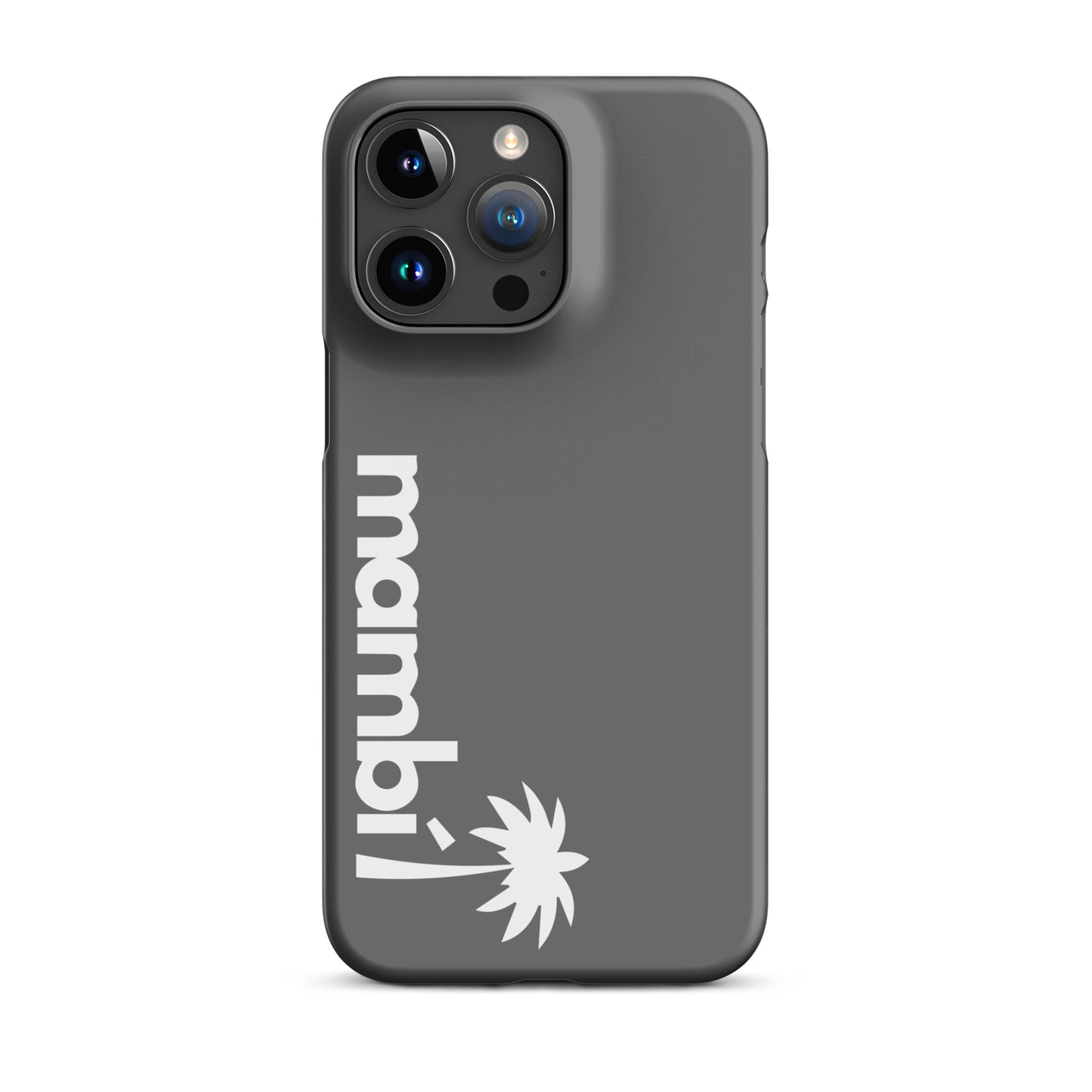 "305" Slim Case for iPhone® | White Logo | Matte Finish