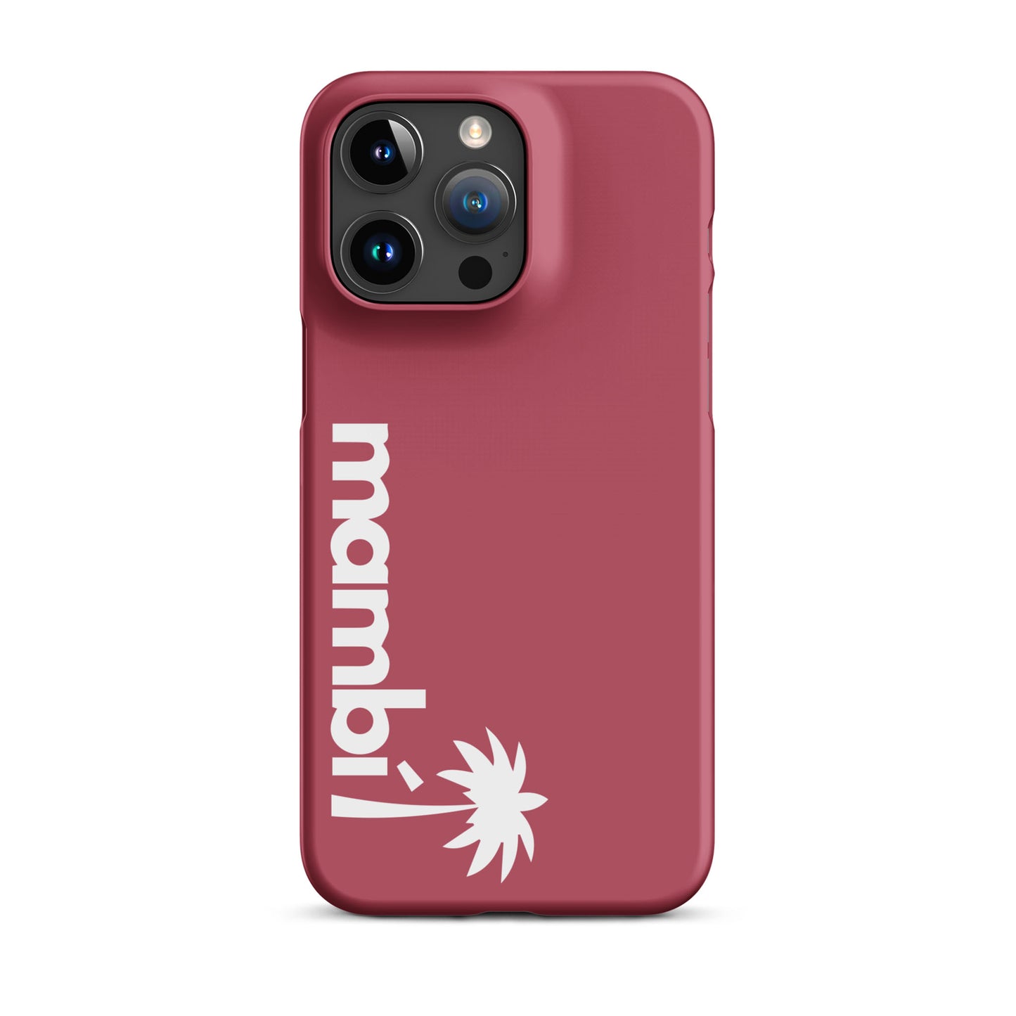 "305" Slim Case for iPhone® | White Logo | Matte Finish