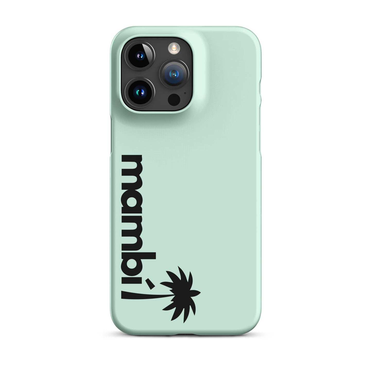 "305" Slim Case for iPhone® | Black Logo | Matte Finish