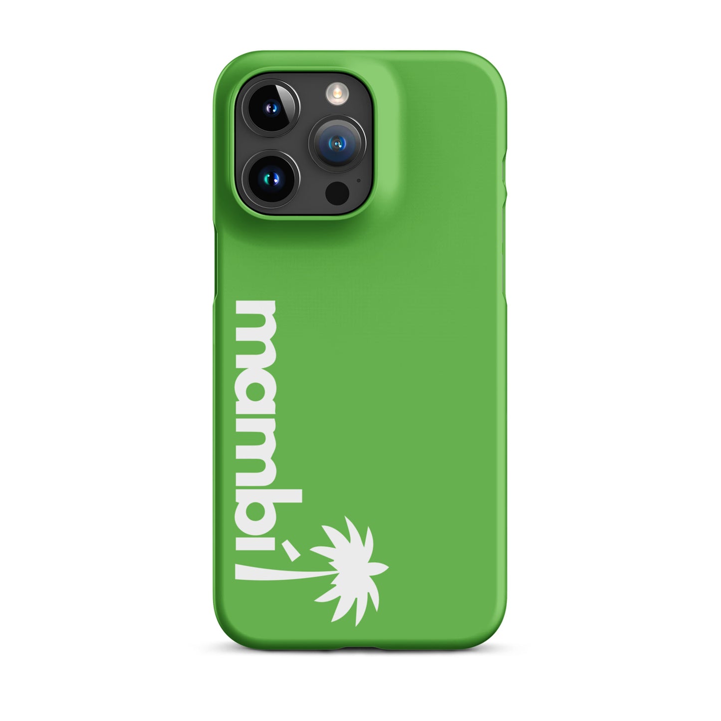 "305" Slim Case for iPhone® | White Logo | Matte Finish