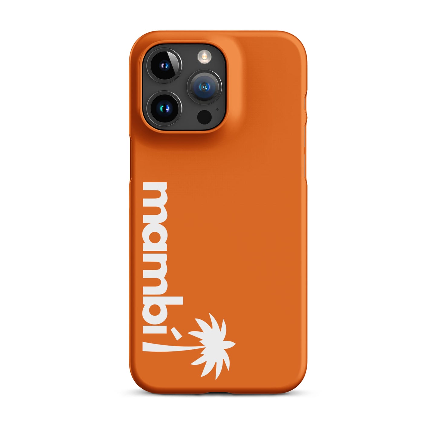 "305" Slim Case for iPhone® | White Logo | Matte Finish