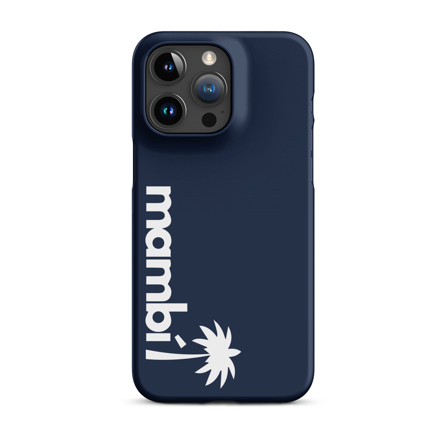 "305" Slim Case for iPhone® | White Logo | Matte Finish