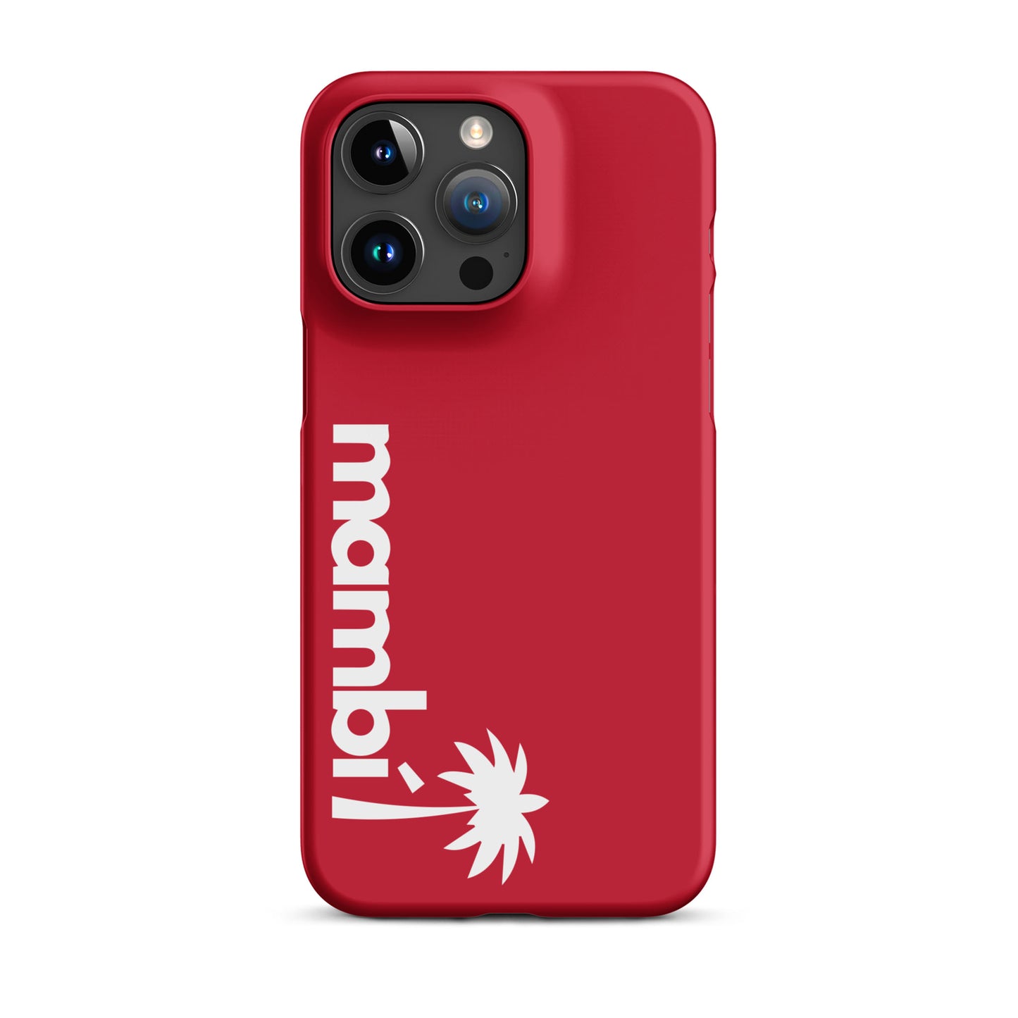 "305" Slim Case for iPhone® | White Logo | Matte Finish
