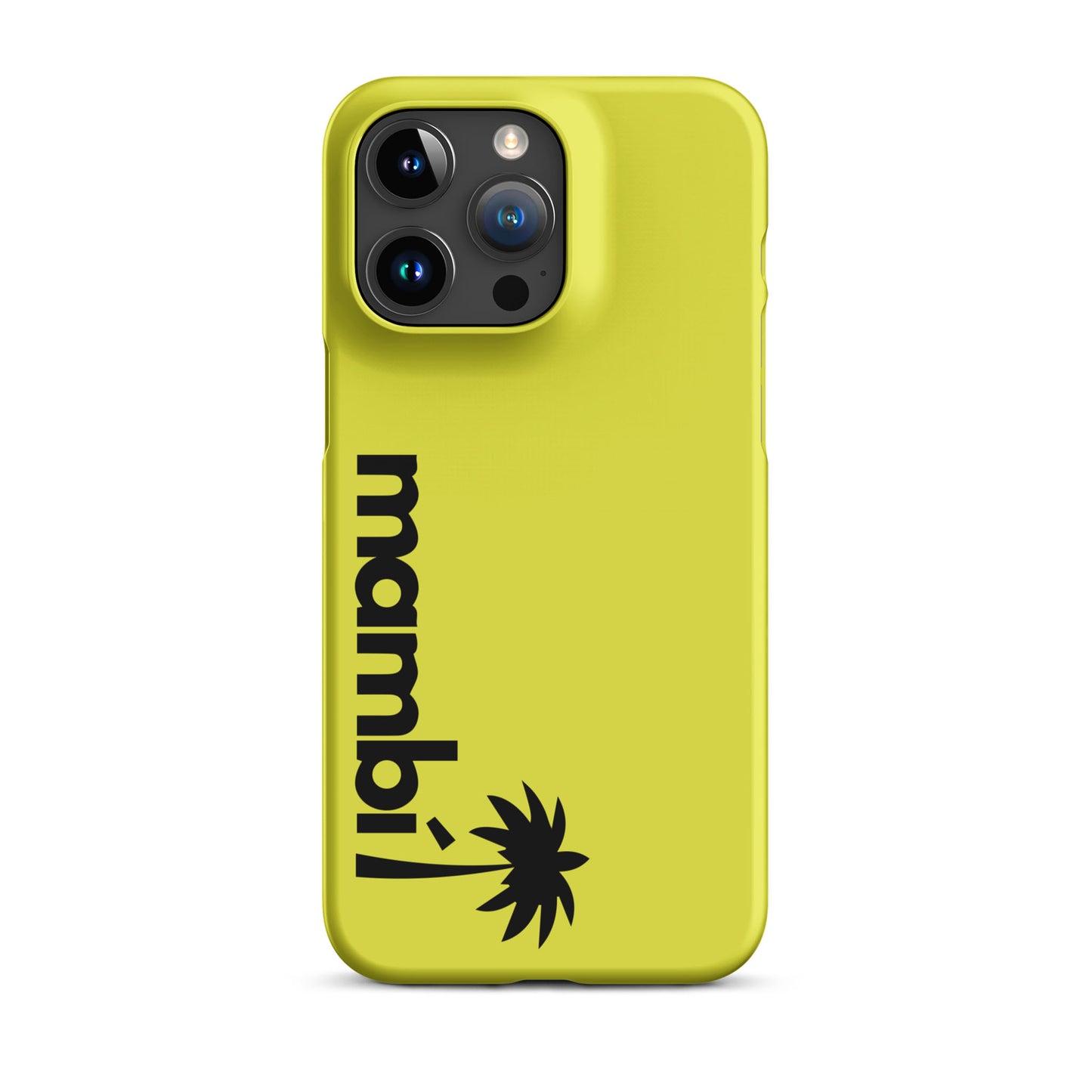 "305" Slim Case for iPhone® | Black Logo | Matte Finish