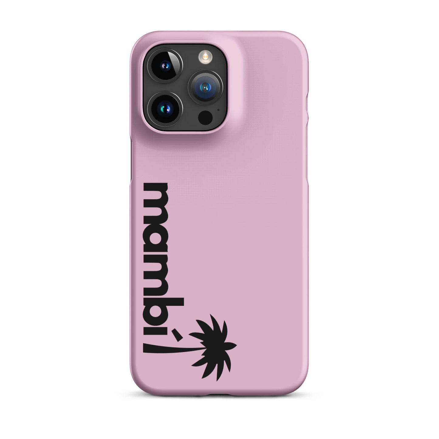 "305" Slim Case for iPhone® | Black Logo | Matte Finish