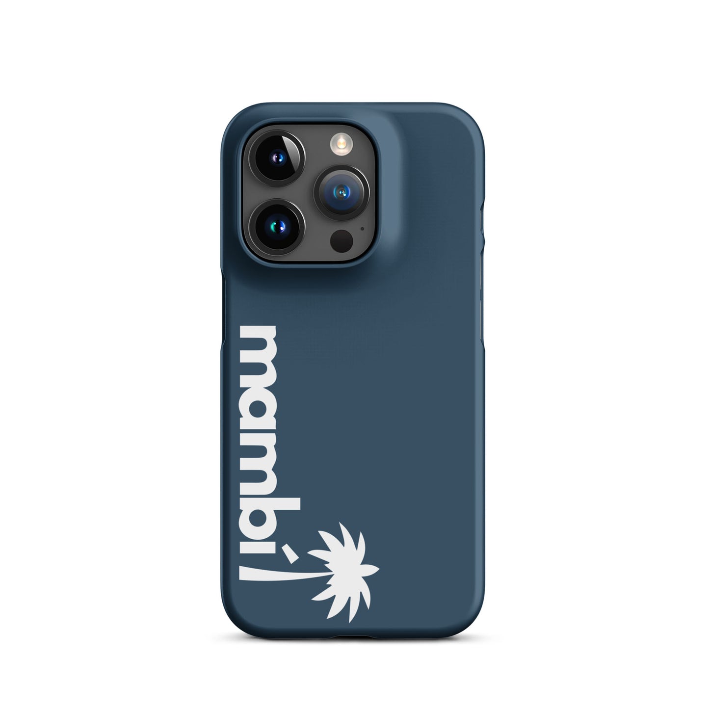 "305" Slim Case for iPhone® | White Logo | Matte Finish