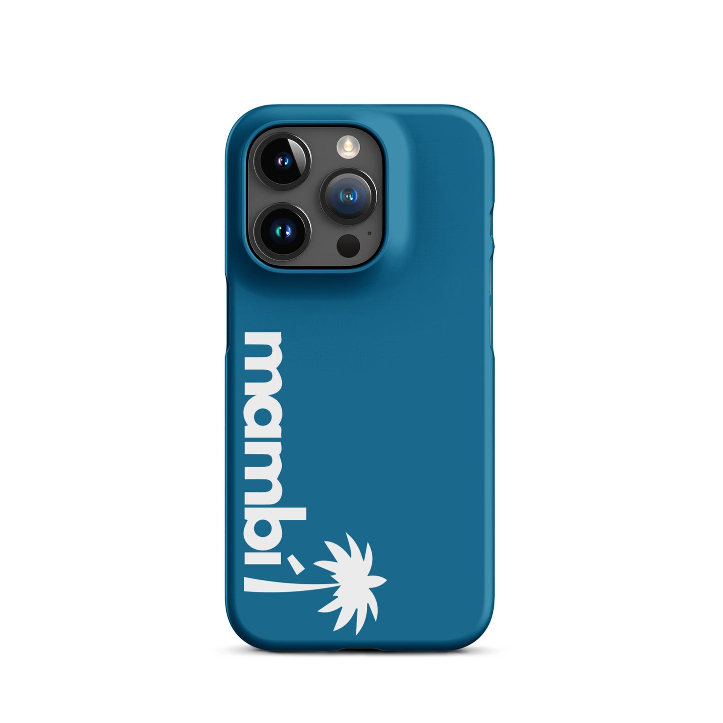 "305" Slim Case for iPhone® | White Logo | Matte Finish