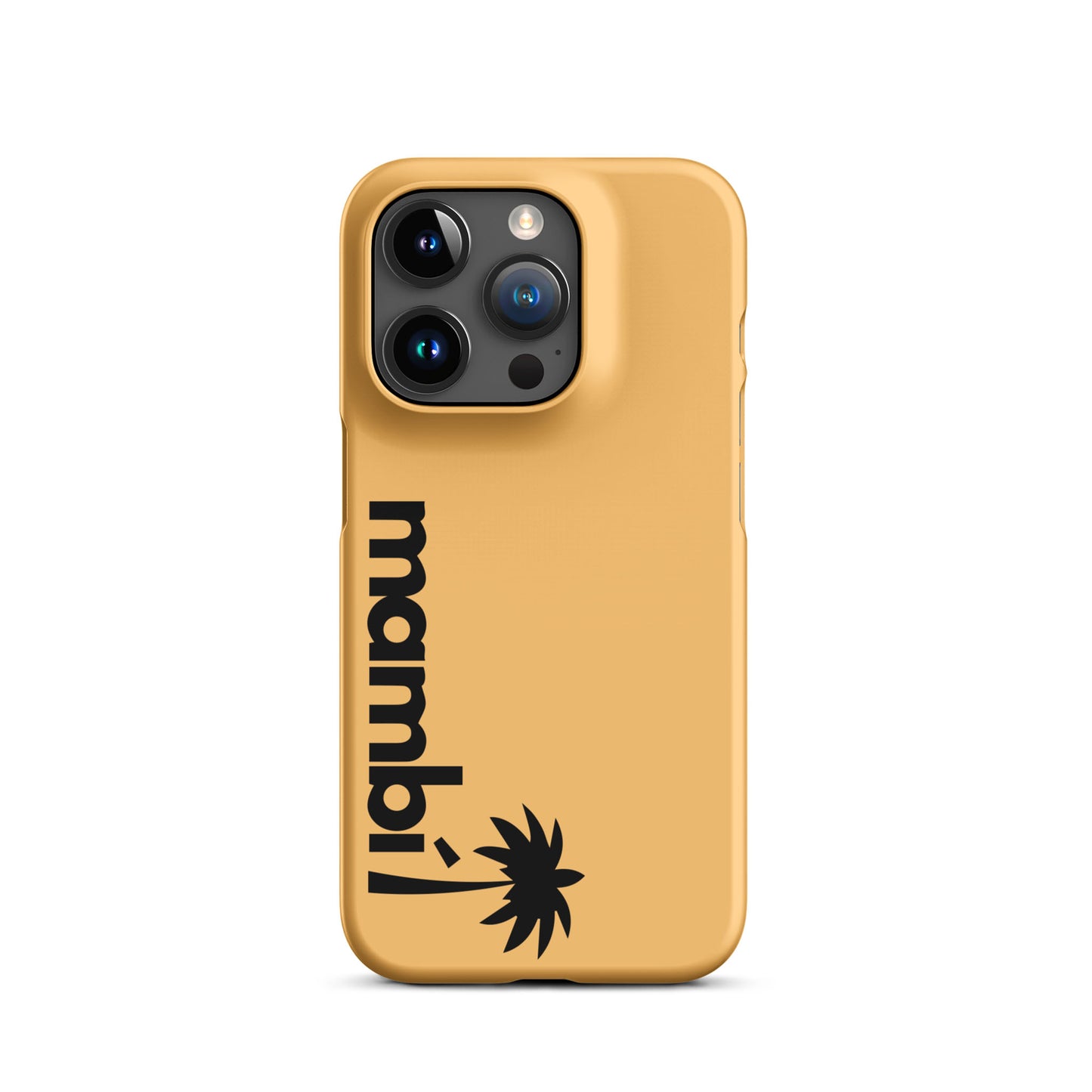 "305" Slim Case for iPhone® | Black Logo | Matte Finish