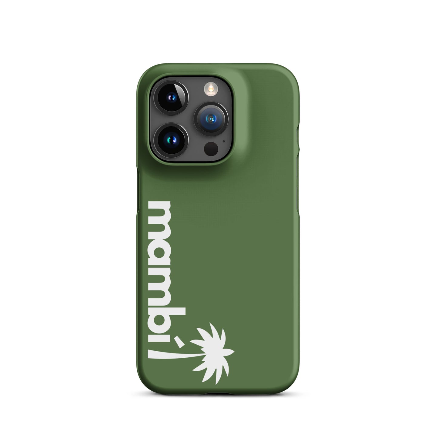"305" Slim Case for iPhone® | White Logo | Matte Finish