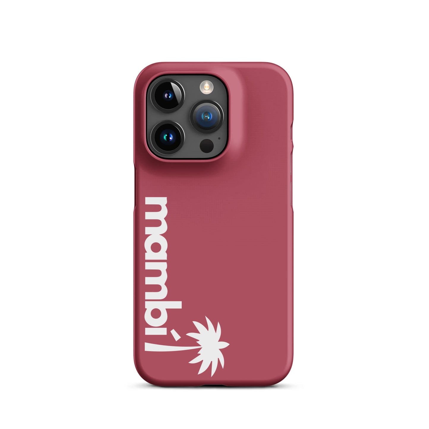 "305" Slim Case for iPhone® | White Logo | Matte Finish