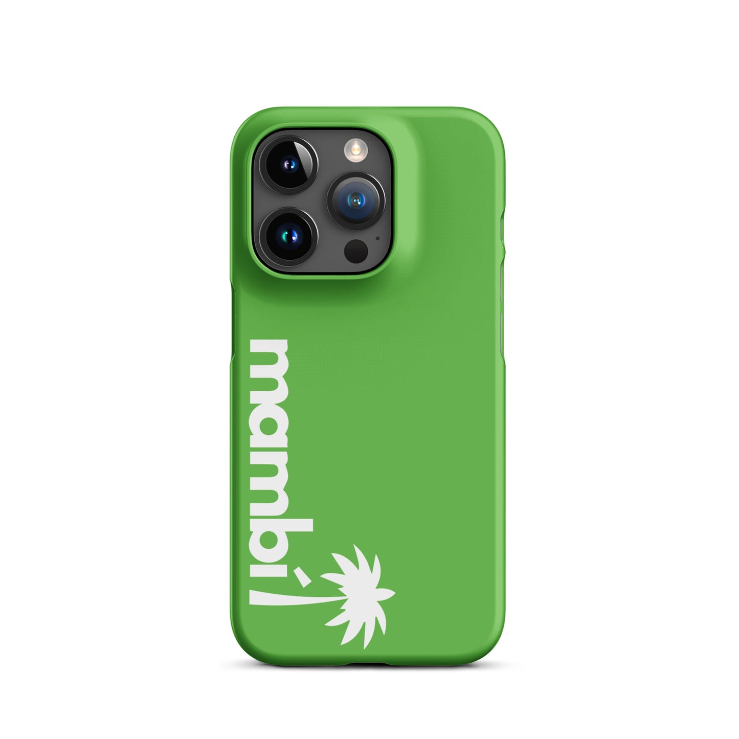 "305" Slim Case for iPhone® | White Logo | Matte Finish