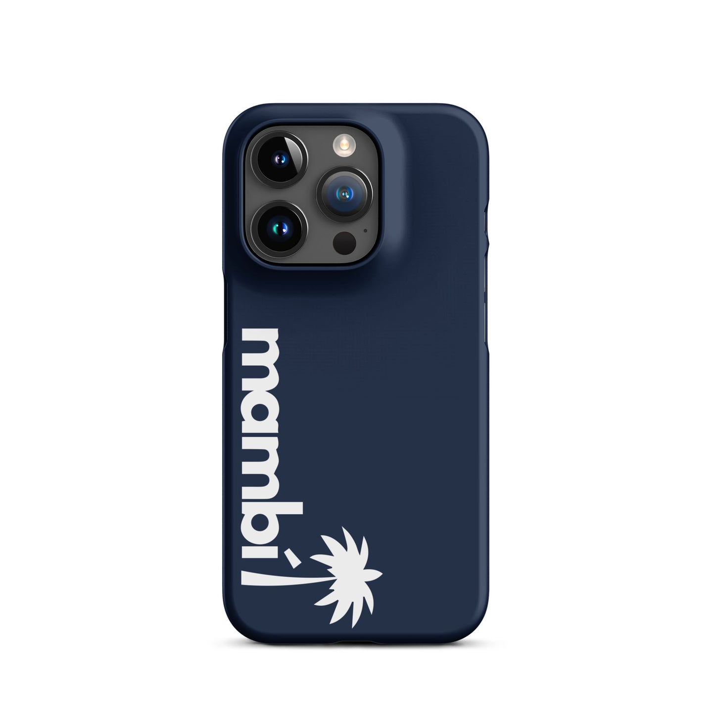 "305" Slim Case for iPhone® | White Logo | Matte Finish