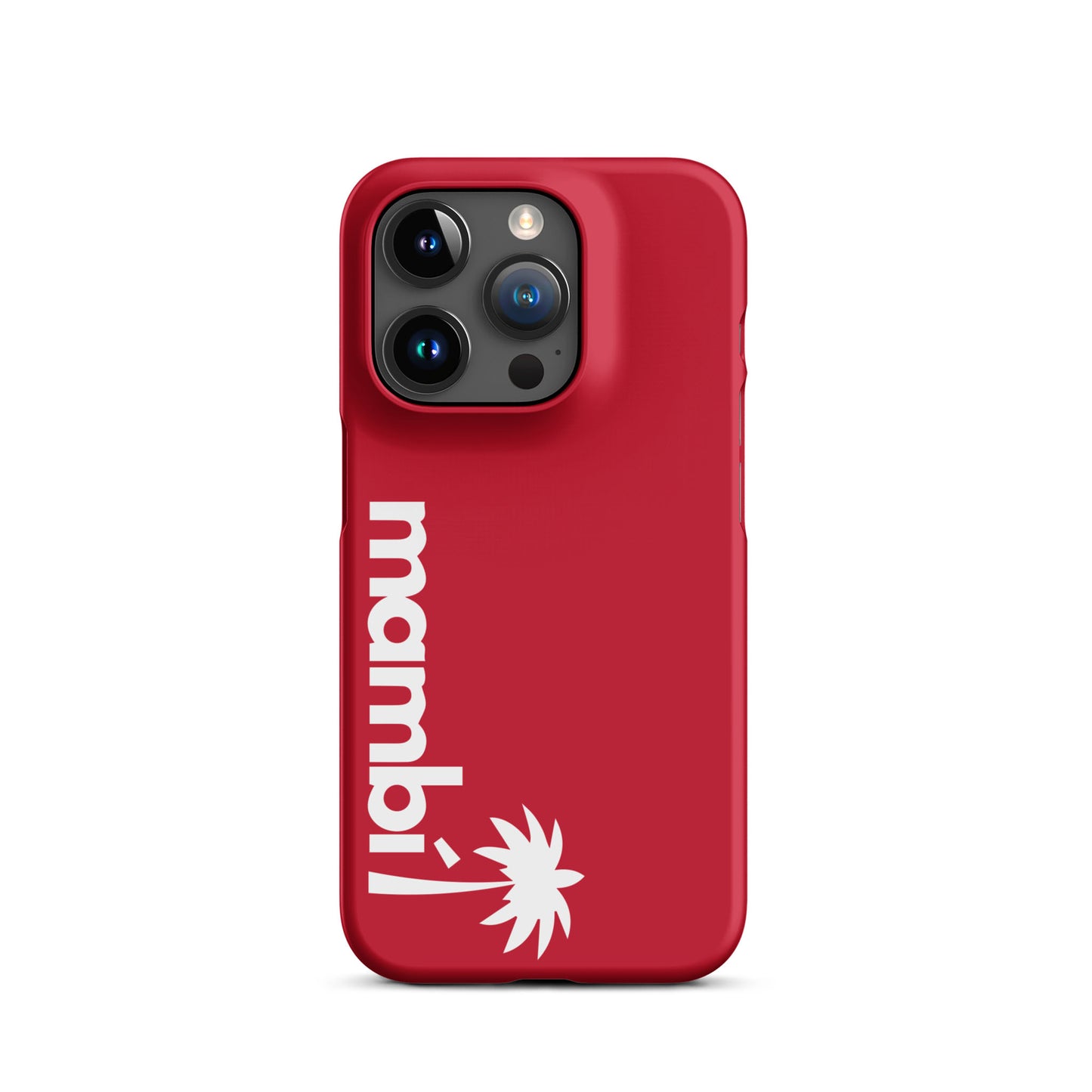 "305" Slim Case for iPhone® | White Logo | Matte Finish