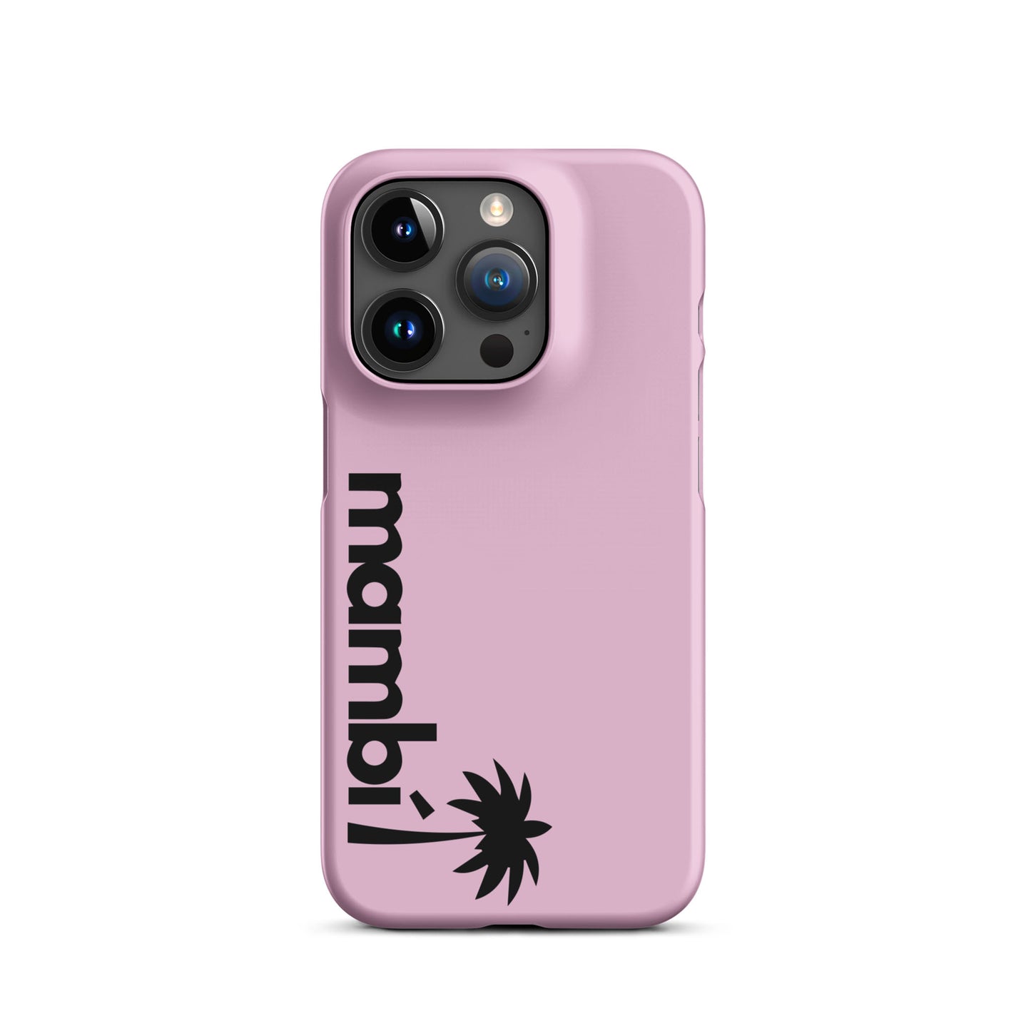 "305" Slim Case for iPhone® | Black Logo | Matte Finish