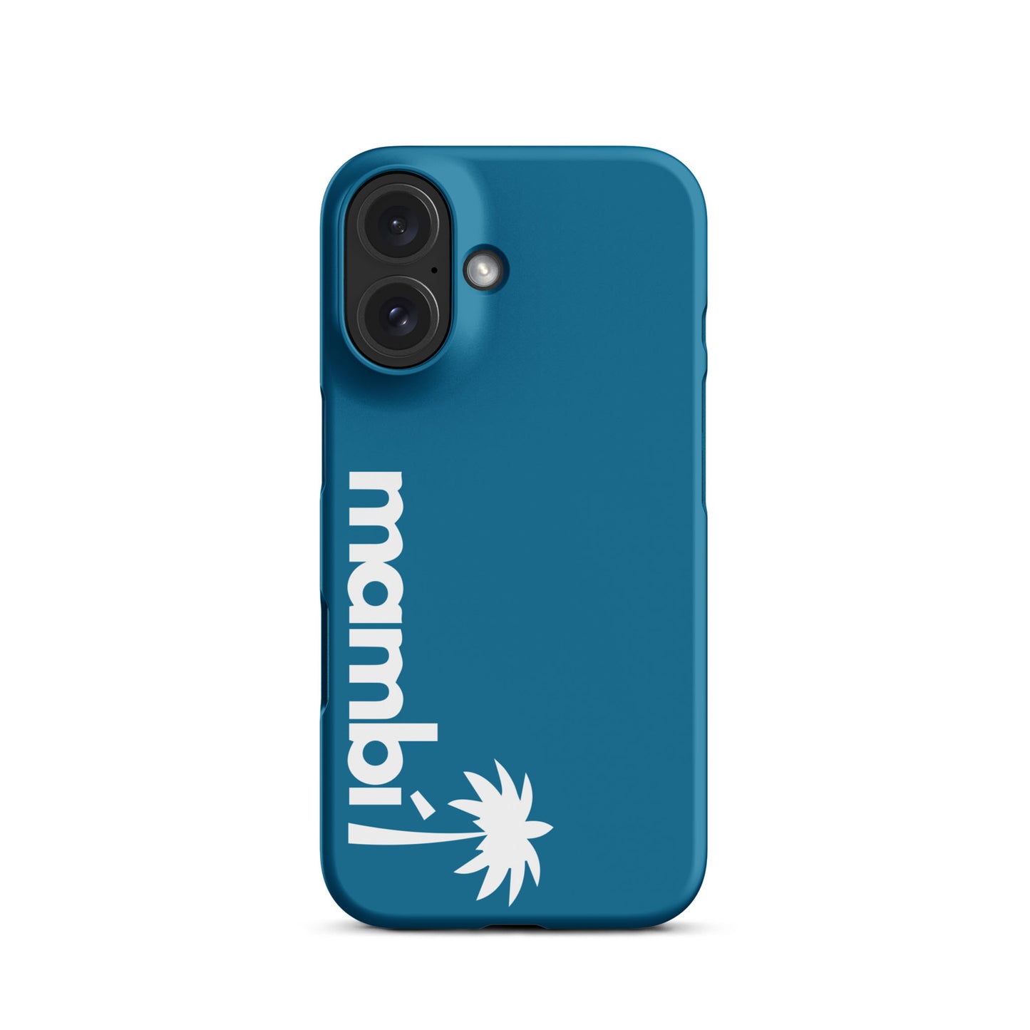 "305" Slim Case for iPhone® | White Logo | Matte Finish