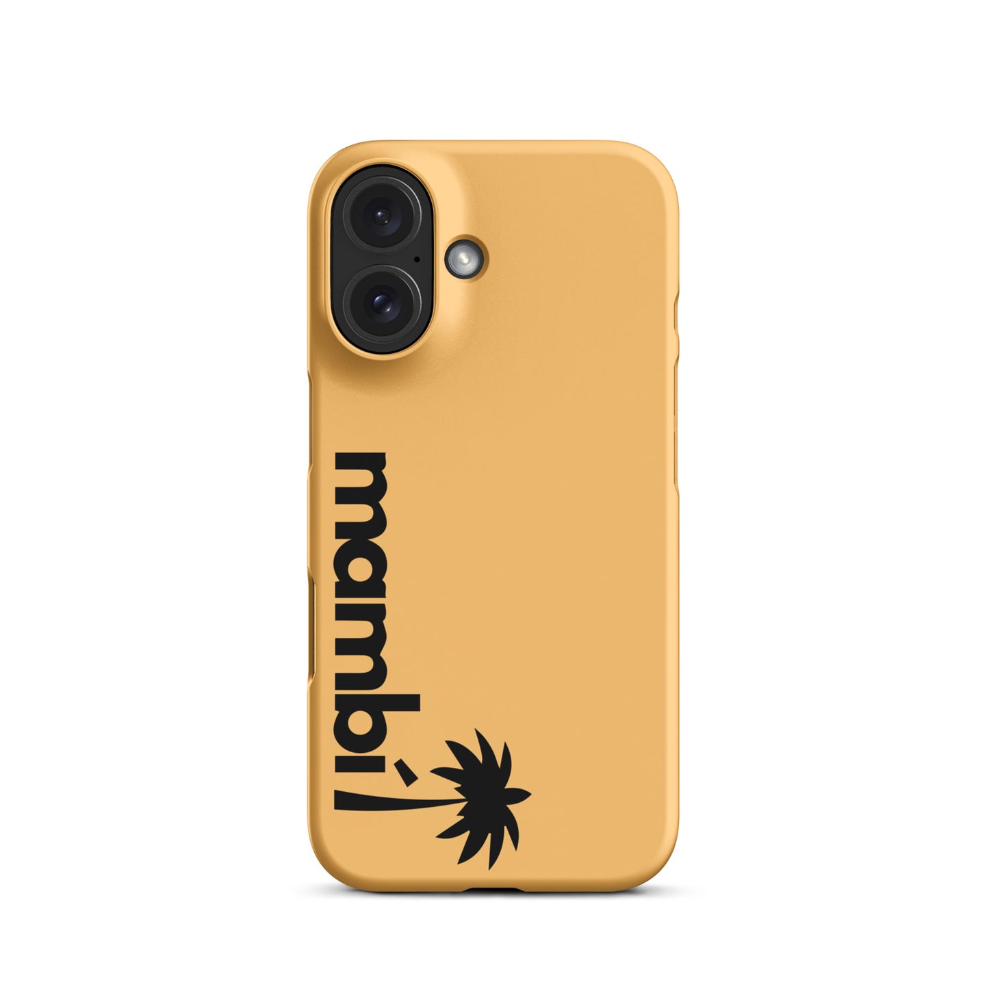 "305" Slim Case for iPhone® | Black Logo | Matte Finish