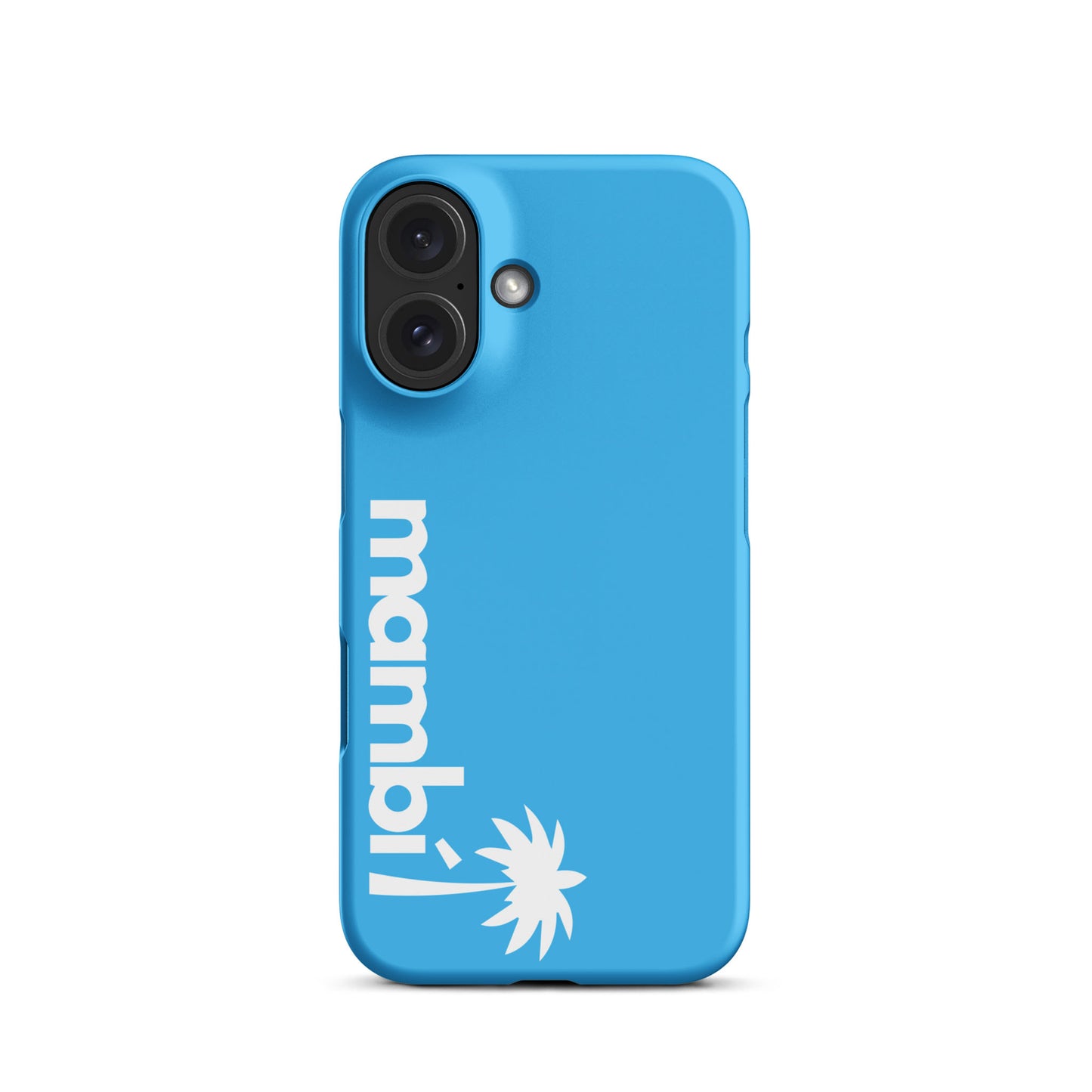 "305" Slim Case for iPhone® | White Logo | Matte Finish