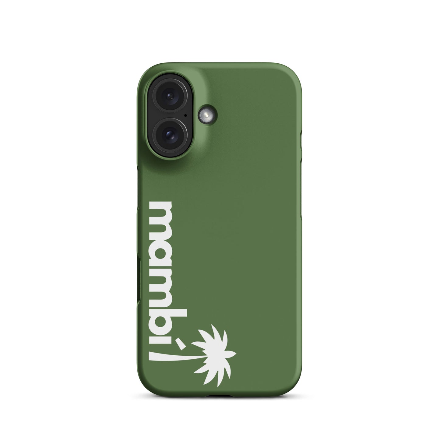 "305" Slim Case for iPhone® | White Logo | Matte Finish