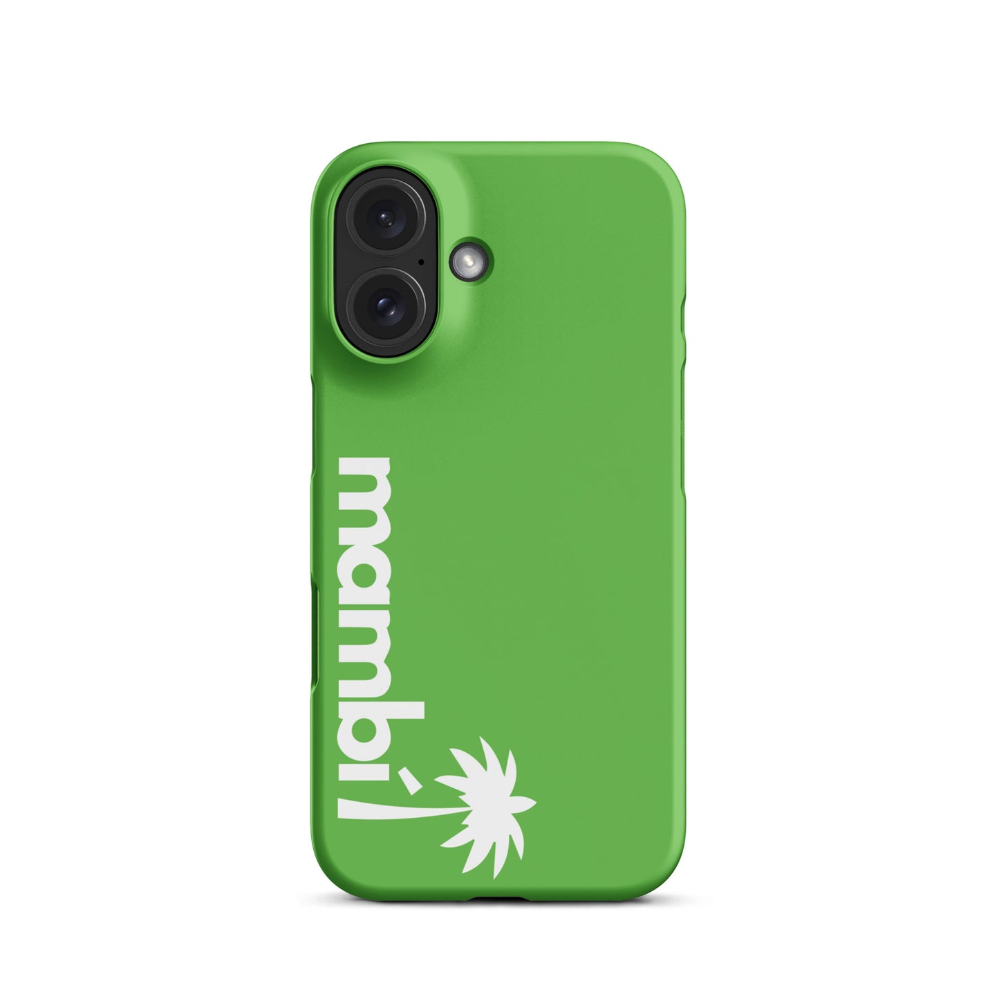 "305" Slim Case for iPhone® | White Logo | Matte Finish