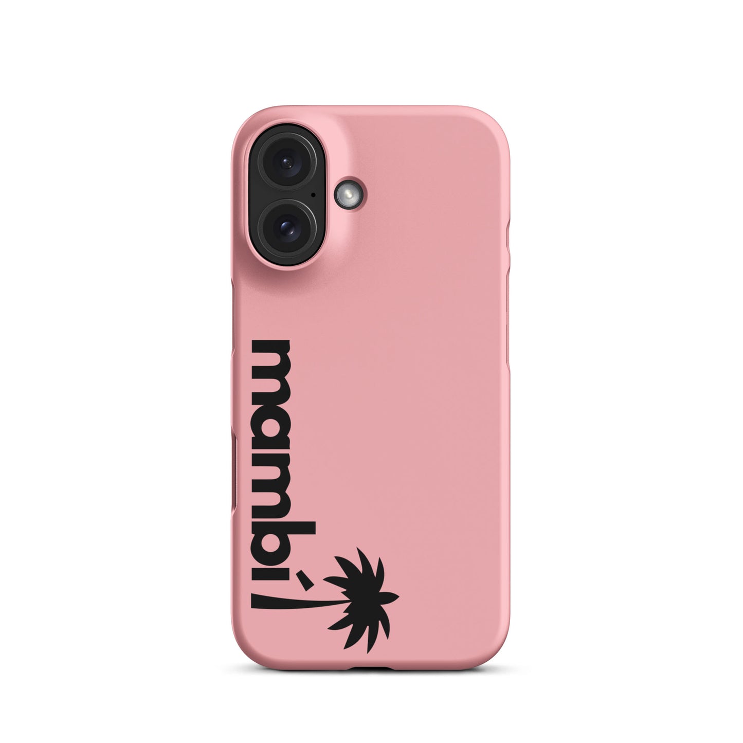 "305" Slim Case for iPhone® | Black Logo | Matte Finish