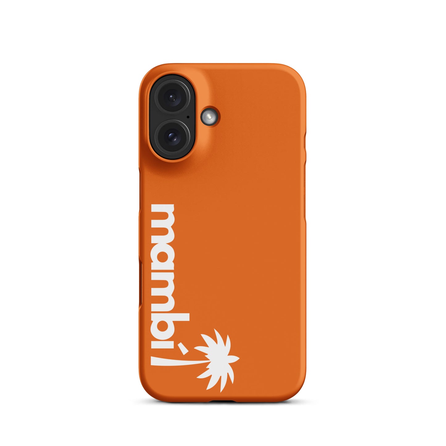 "305" Slim Case for iPhone® | White Logo | Matte Finish