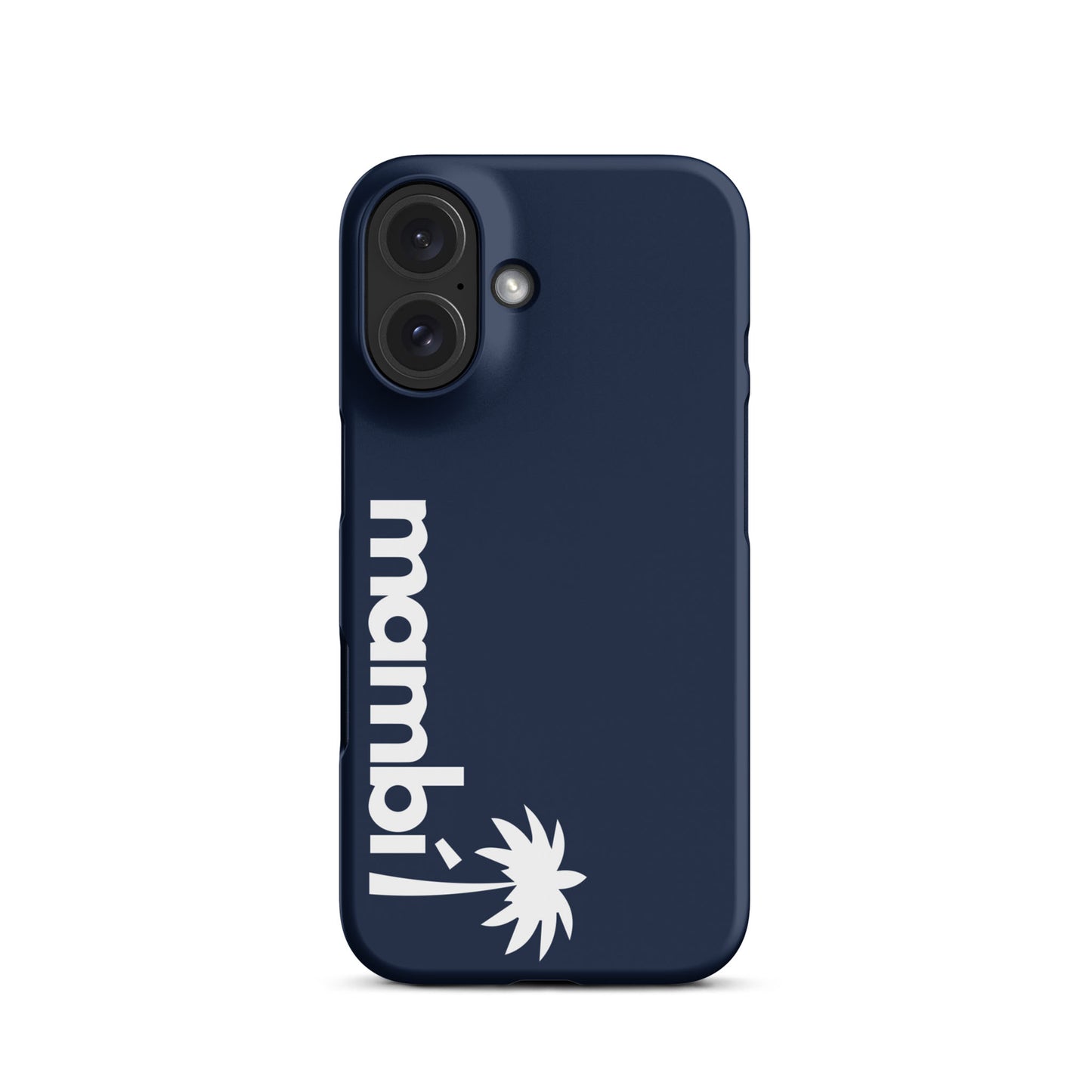 "305" Slim Case for iPhone® | White Logo | Matte Finish