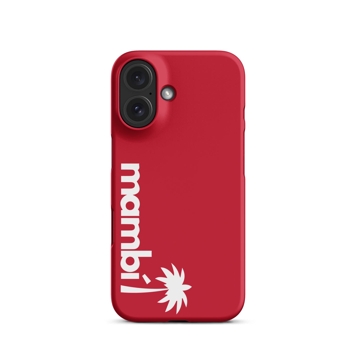 "305" Slim Case for iPhone® | White Logo | Matte Finish