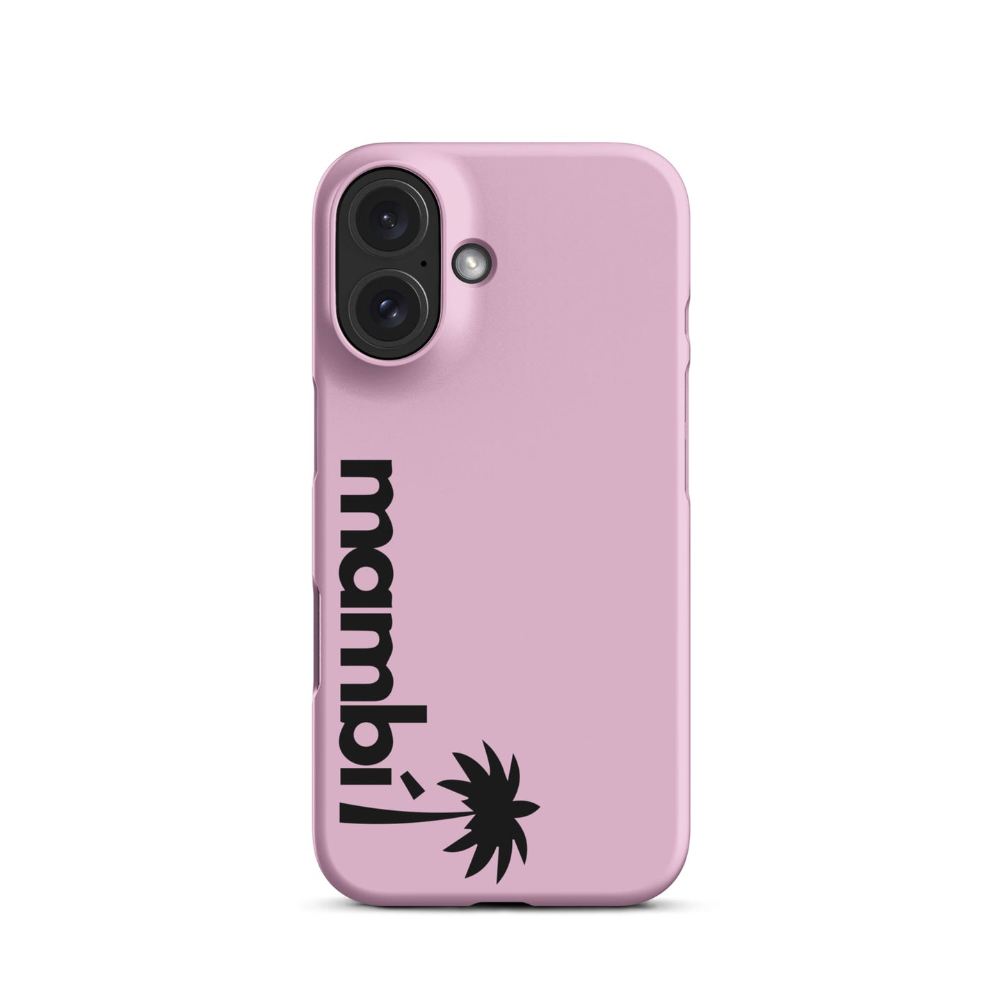 "305" Slim Case for iPhone® | Black Logo | Matte Finish