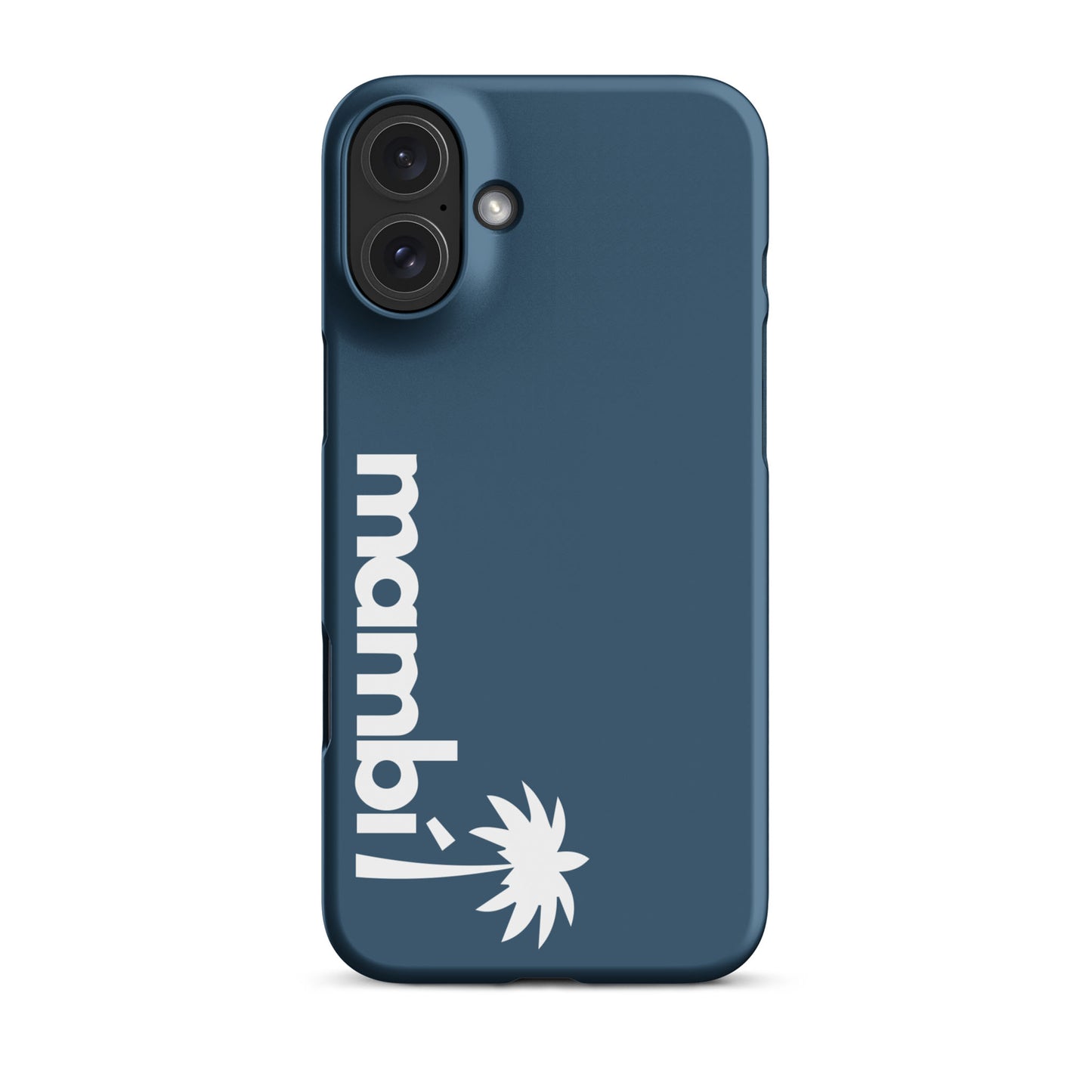 "305" Slim Case for iPhone® | White Logo | Matte Finish