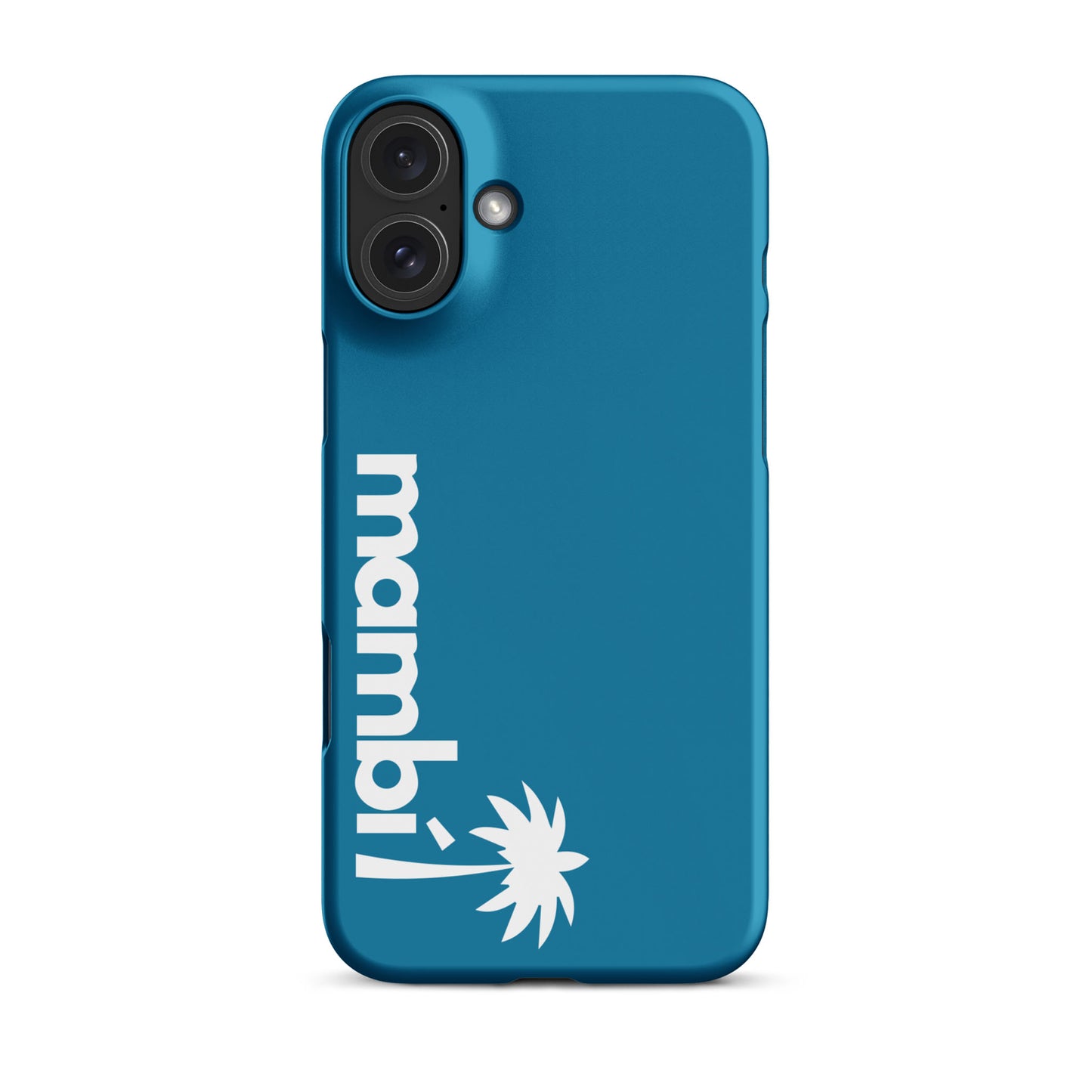 "305" Slim Case for iPhone® | White Logo | Matte Finish