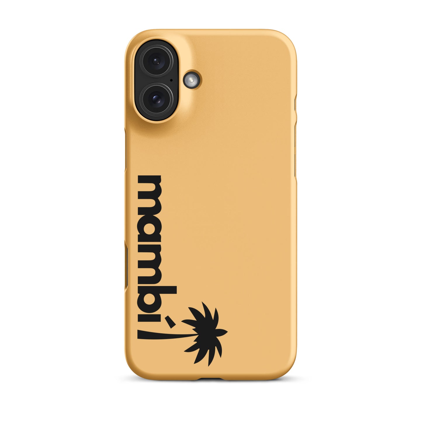 "305" Slim Case for iPhone® | Black Logo | Matte Finish