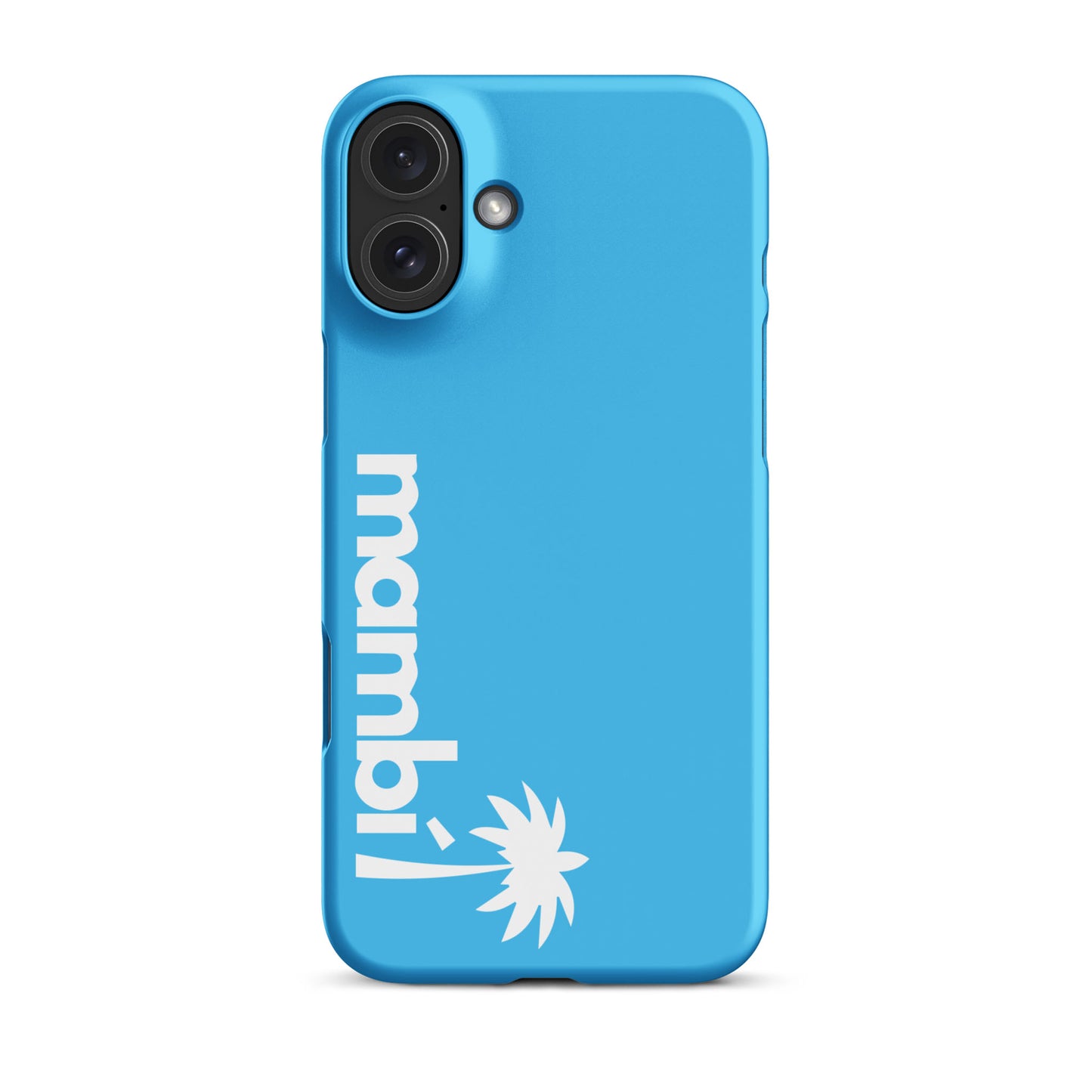 "305" Slim Case for iPhone® | White Logo | Matte Finish