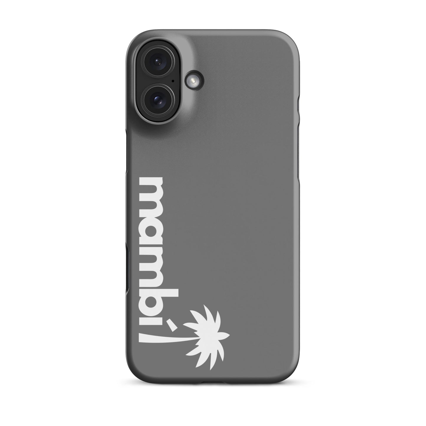 "305" Slim Case for iPhone® | White Logo | Matte Finish