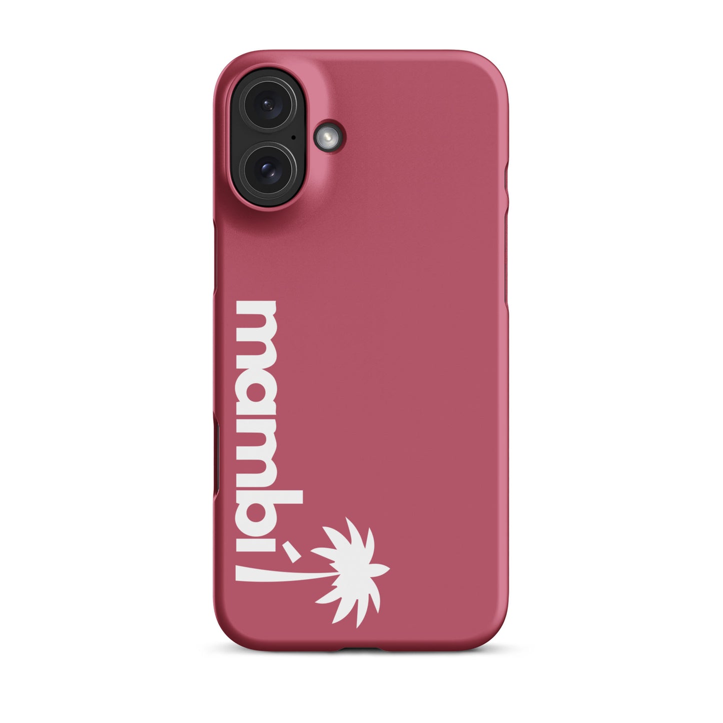 "305" Slim Case for iPhone® | White Logo | Matte Finish