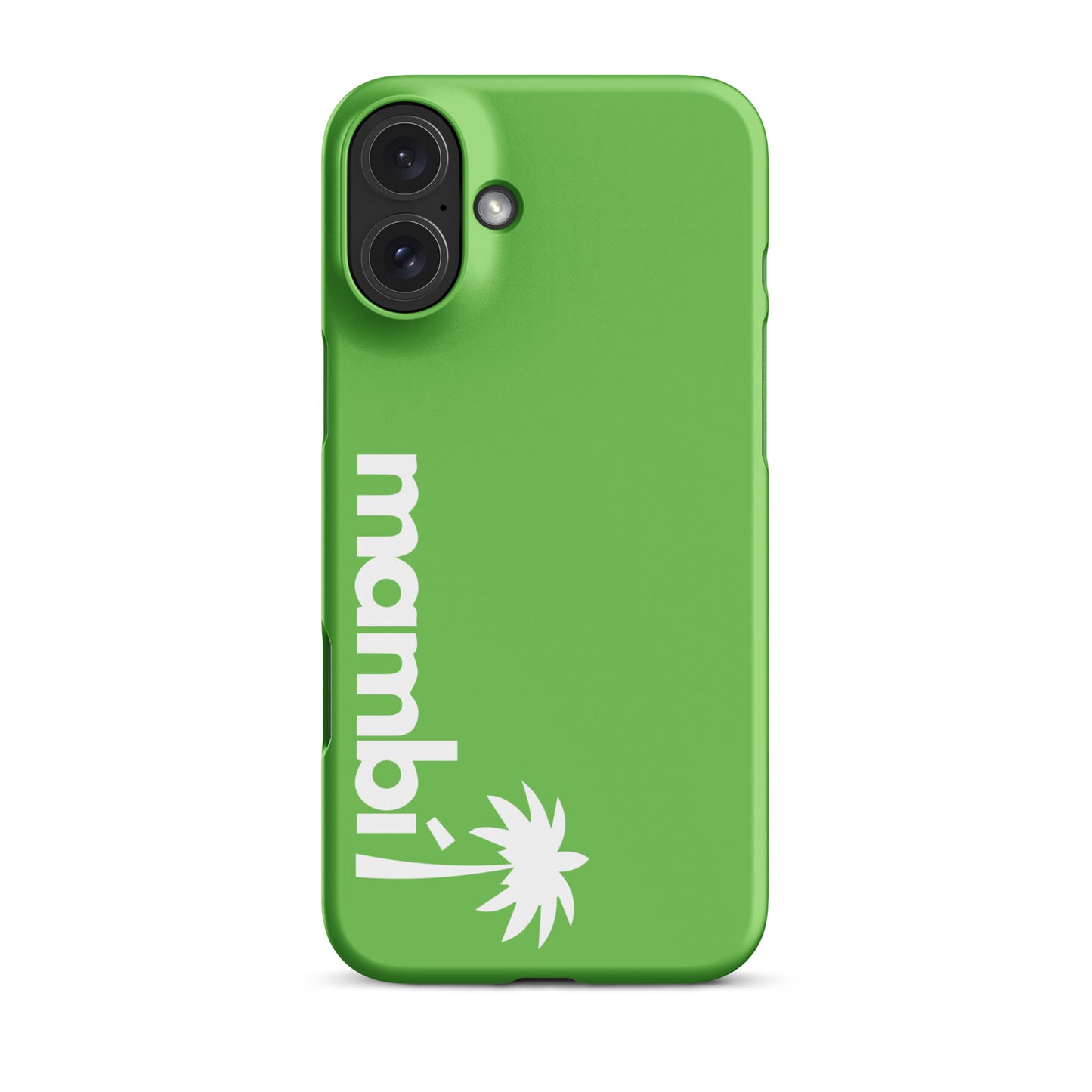"305" Slim Case for iPhone® | White Logo | Matte Finish