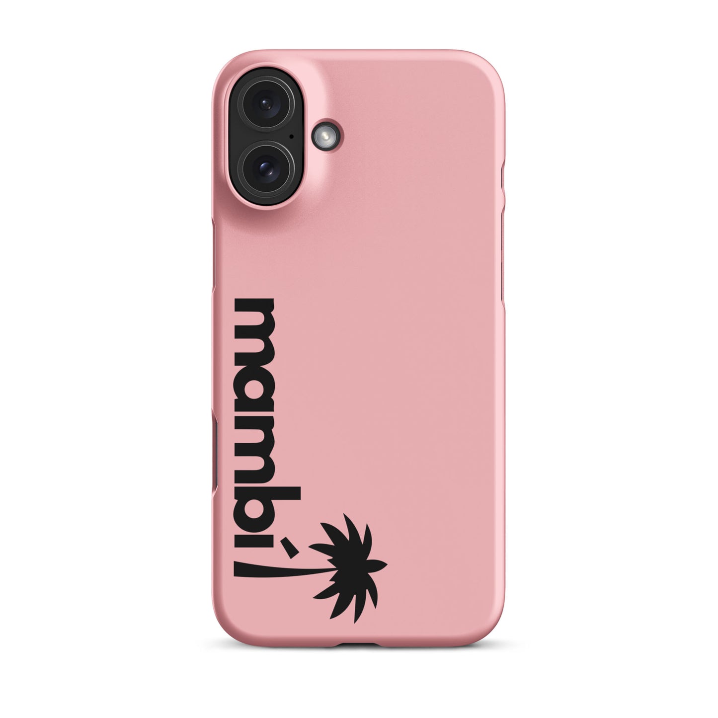 "305" Slim Case for iPhone® | Black Logo | Matte Finish