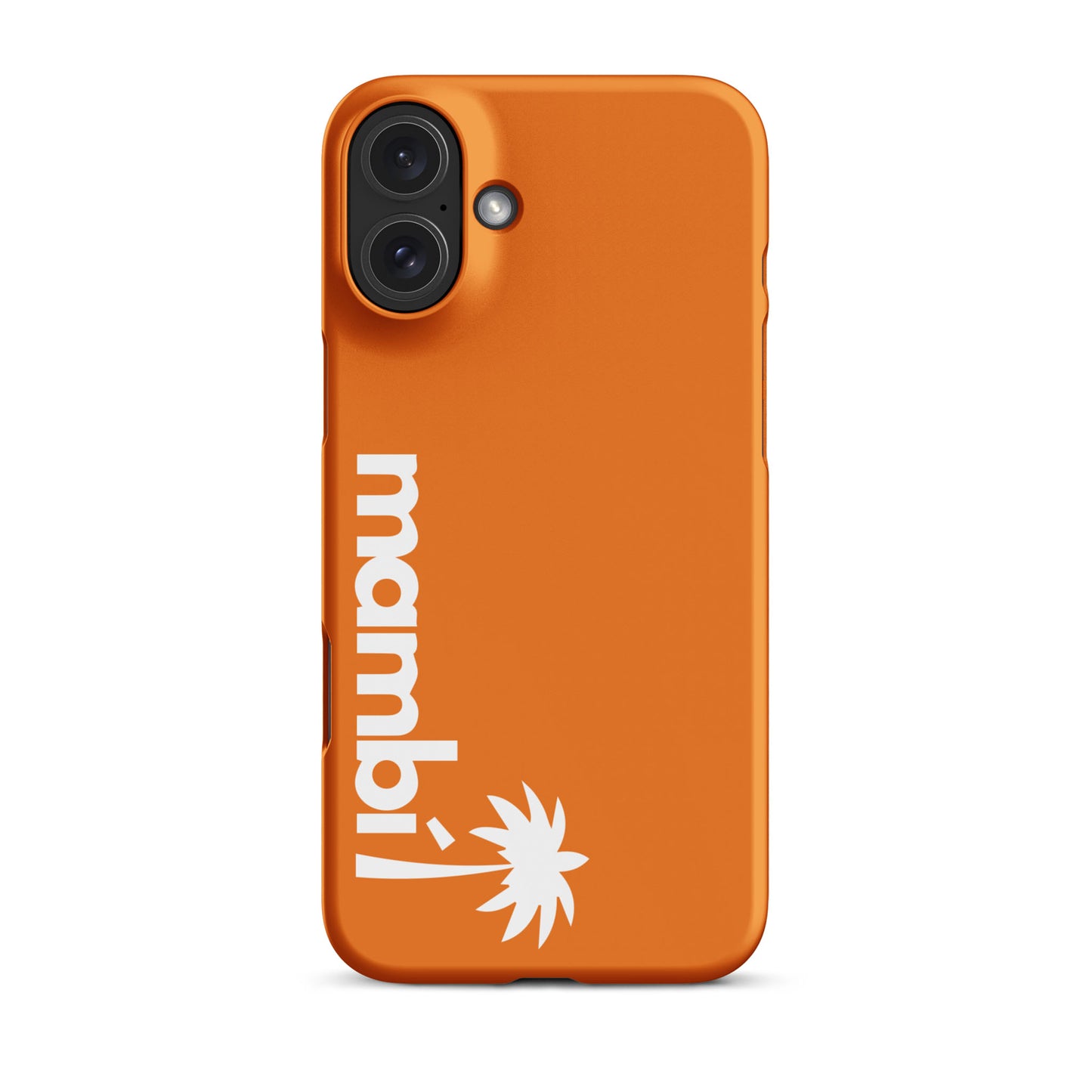 "305" Slim Case for iPhone® | White Logo | Matte Finish