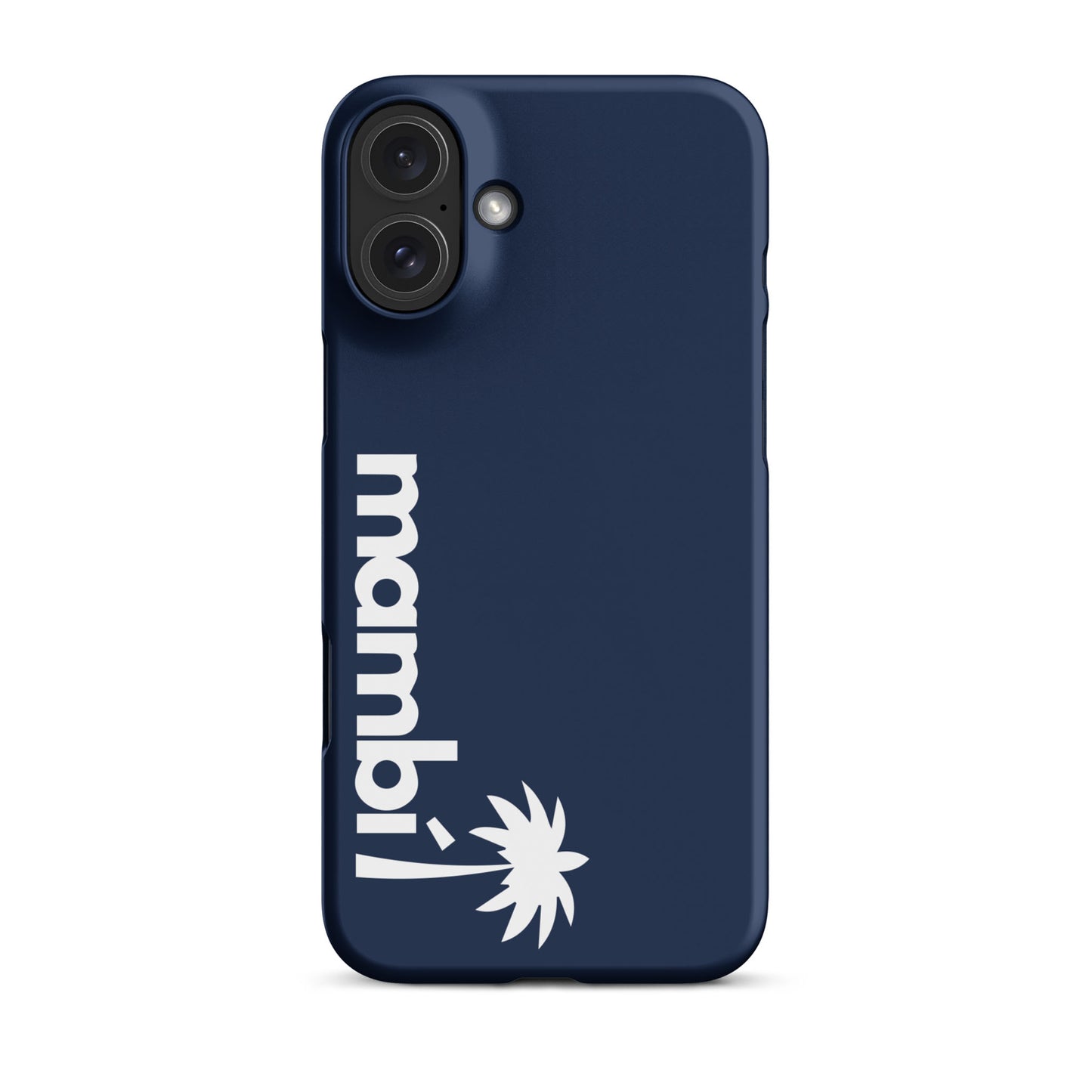 "305" Slim Case for iPhone® | White Logo | Matte Finish