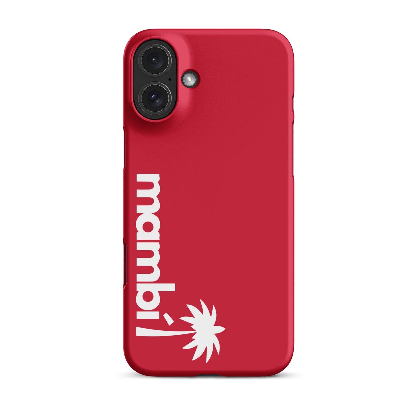 "305" Slim Case for iPhone® | White Logo | Matte Finish