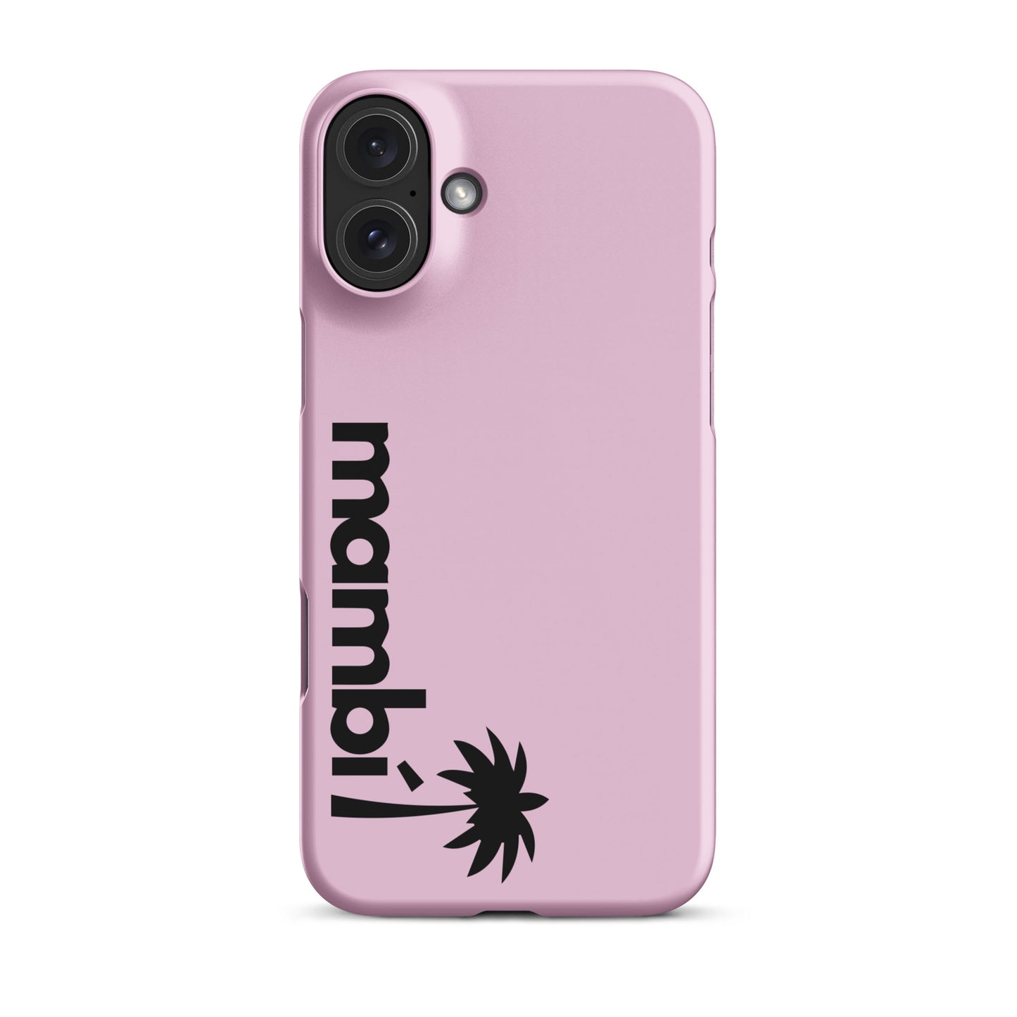 "305" Slim Case for iPhone® | Black Logo | Matte Finish