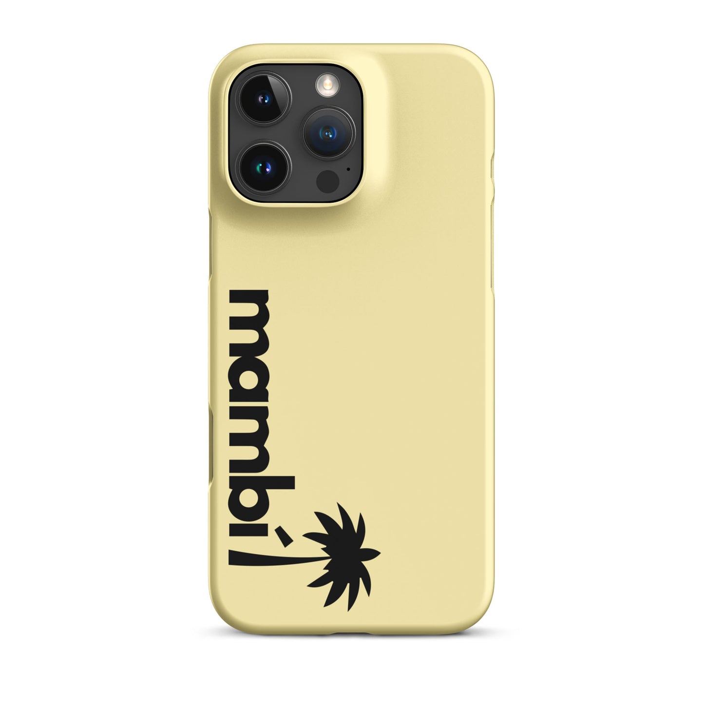 "305" Slim Case for iPhone® | Black Logo | Matte Finish
